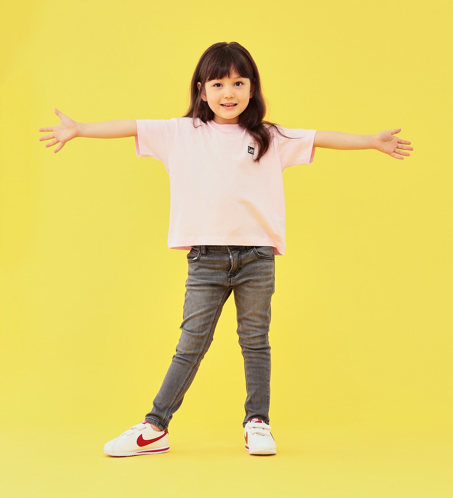Lee(リー)の【SUMMER SALE】【110-150cm】キッズ BASIC スキニーパンツ|パンツ/デニムパンツ/キッズ|ブラックデニム2