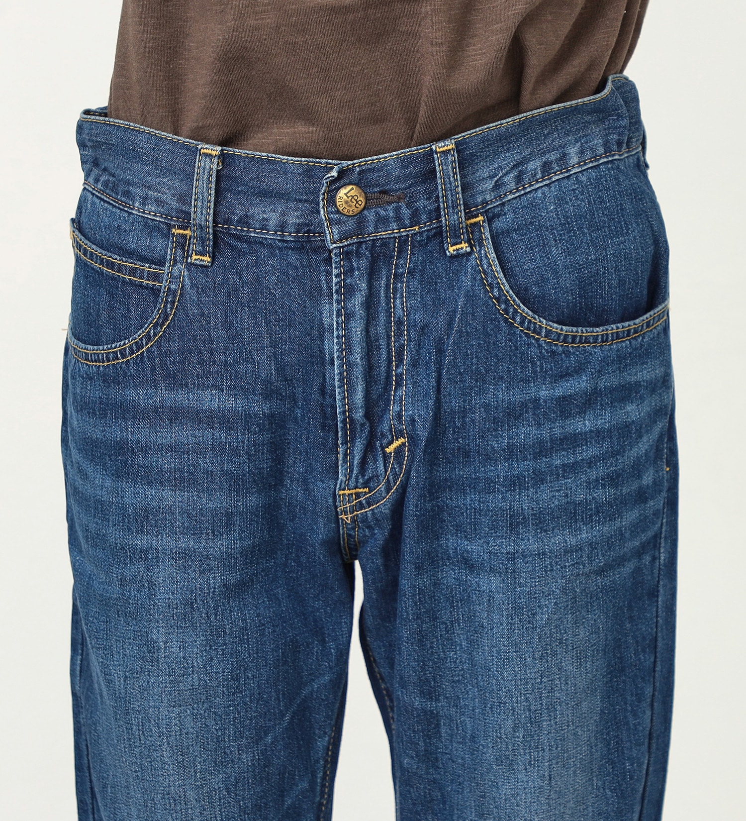 Lee(リー)の【BLACKFRIDAY】【130-160cm】キッズ ベーシック テーパードデニムパンツ|パンツ/デニムパンツ/キッズ|中色ブルー