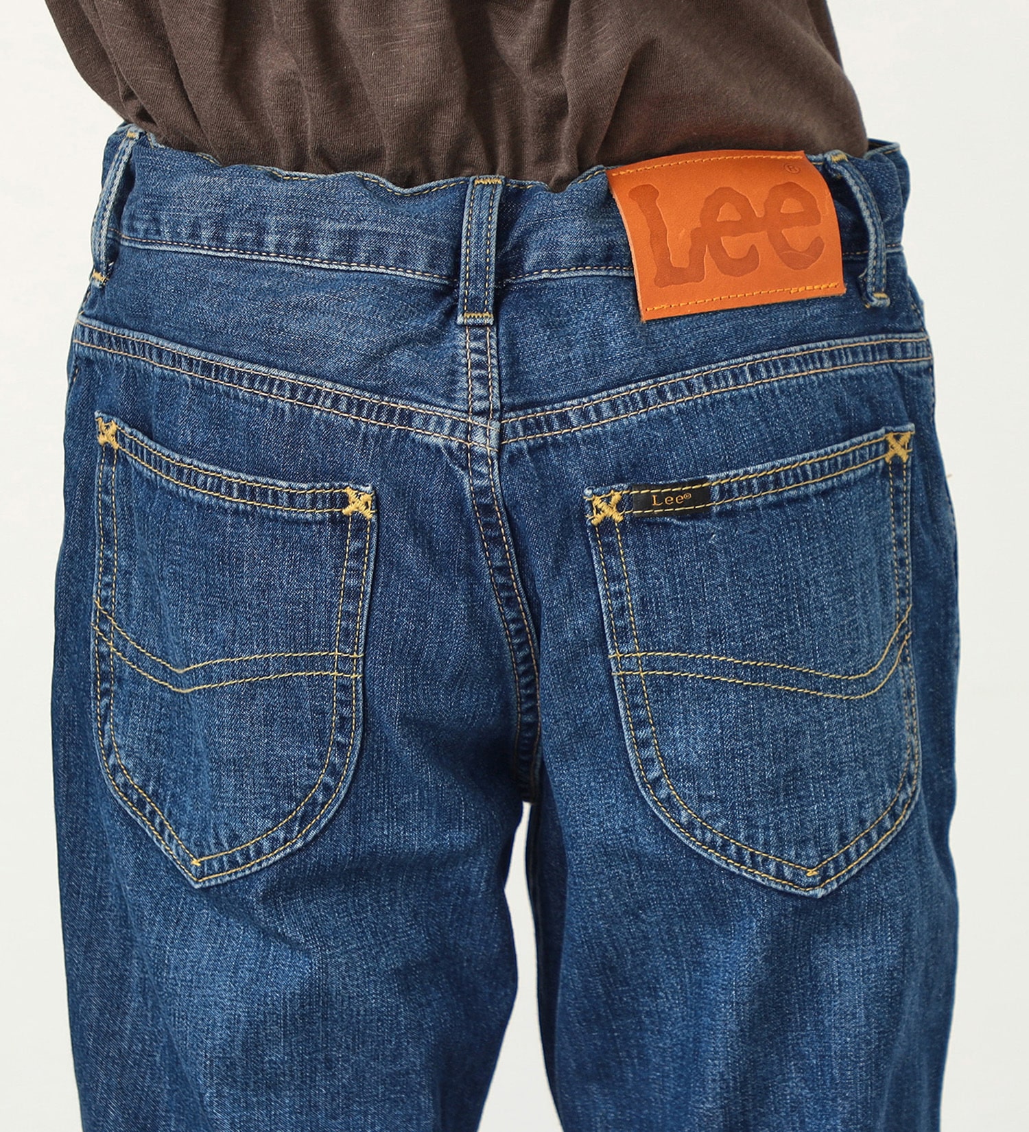 Lee(リー)の【BLACKFRIDAY】【130-160cm】キッズ ベーシック テーパードデニムパンツ|パンツ/デニムパンツ/キッズ|中色ブルー