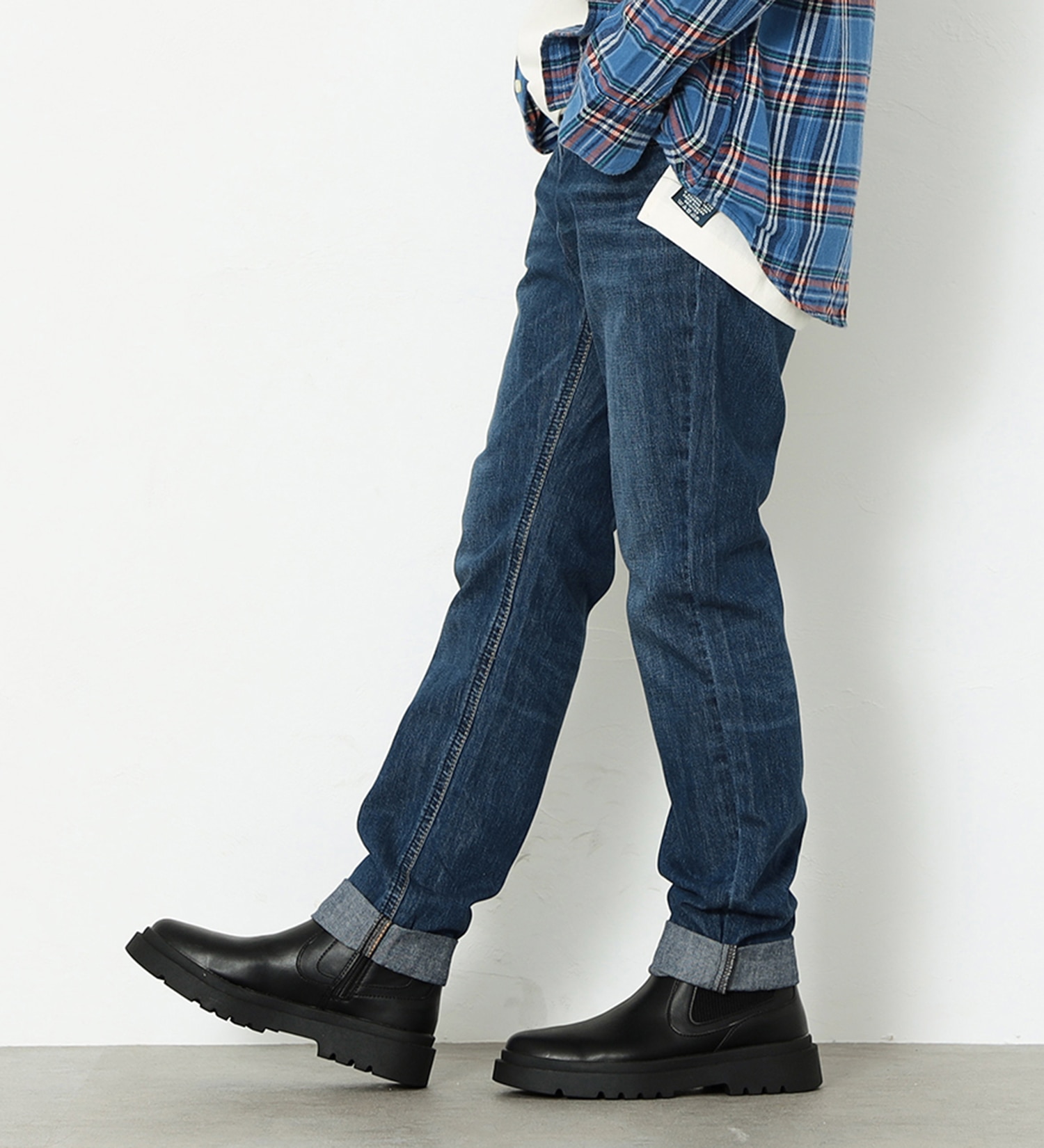 Lee(リー)の【BLACKFRIDAY】【130-160cm】キッズ ベーシック テーパードデニムパンツ|パンツ/デニムパンツ/キッズ|中色ブルー