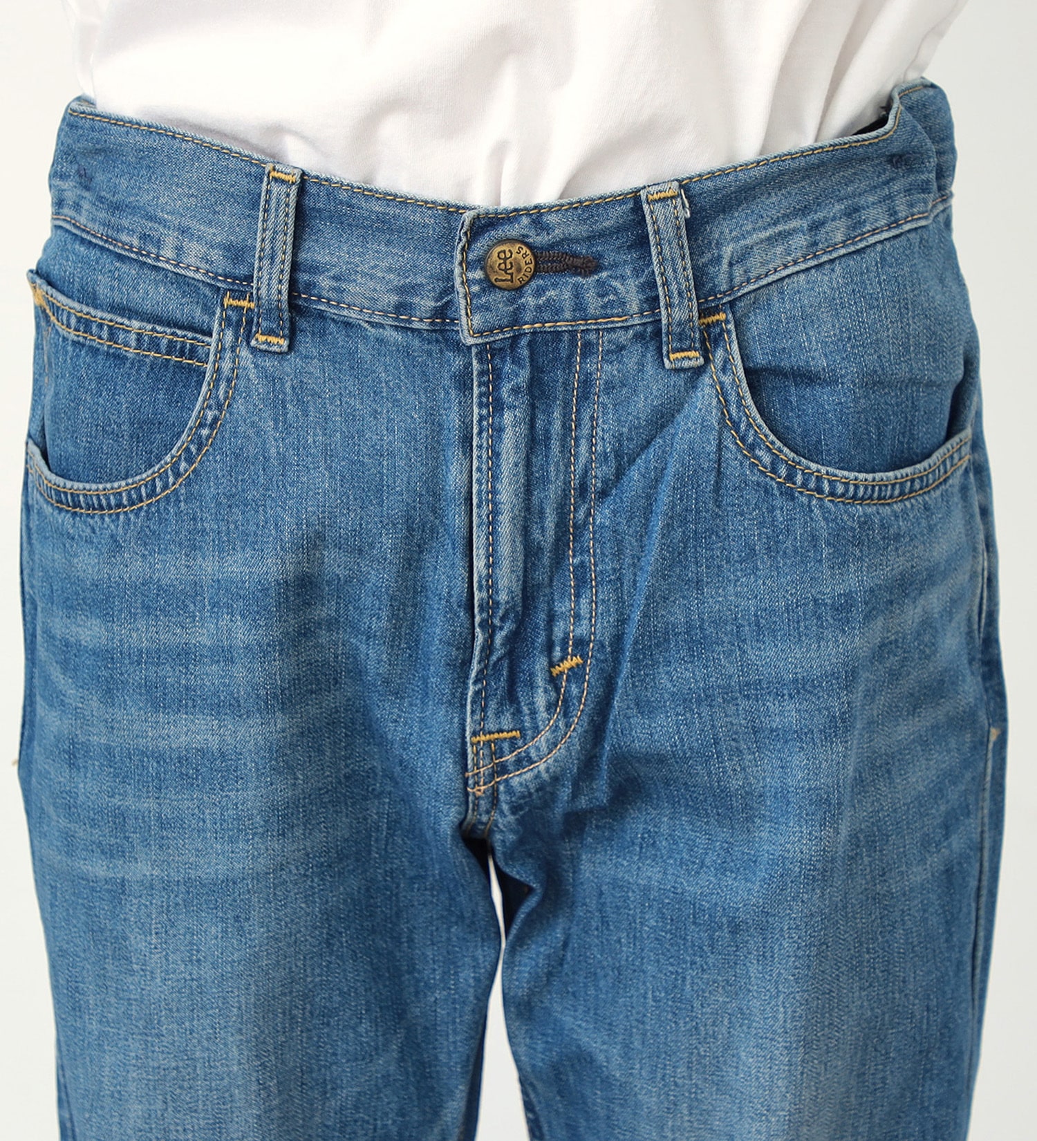 Lee(リー)の【BLACKFRIDAY】【130-160cm】キッズ ベーシック テーパードデニムパンツ|パンツ/デニムパンツ/キッズ|淡色ブルー