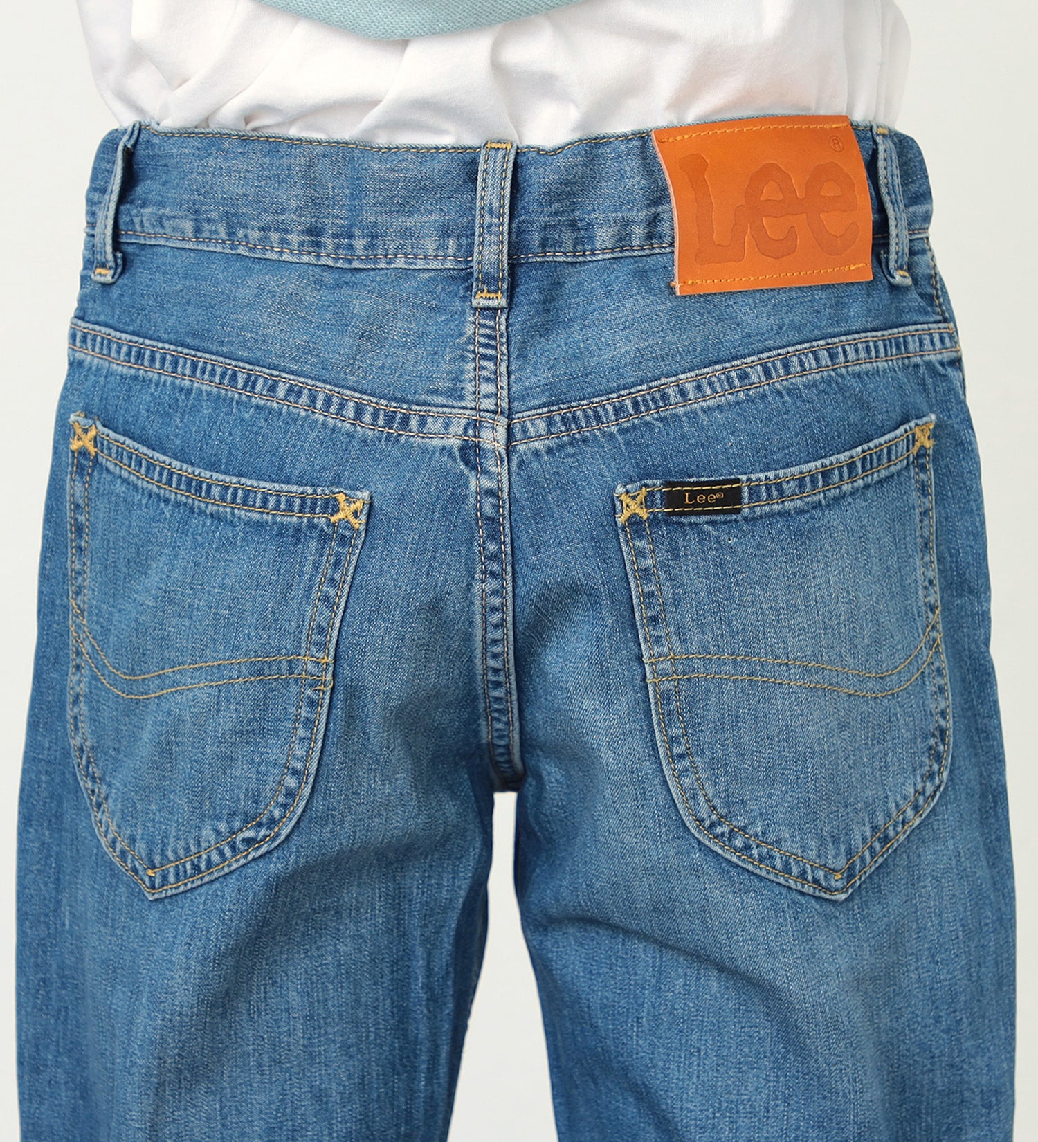 Lee(リー)の【BLACKFRIDAY】【130-160cm】キッズ ベーシック テーパードデニムパンツ|パンツ/デニムパンツ/キッズ|淡色ブルー