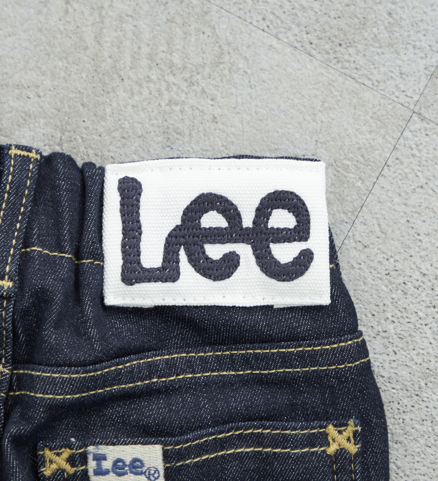 Lee(リー)の【80/90cm】ベビー ストレッチ/ストレートデニムパンツ|パンツ/デニムパンツ/キッズ|インディゴブルー