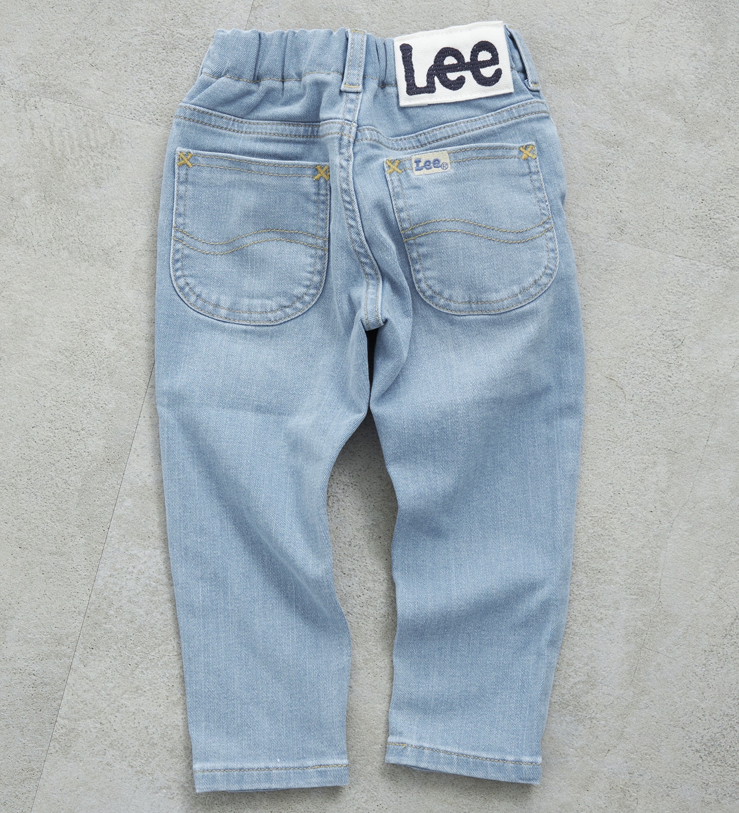 Lee(リー)の【80/90cm】ベビー ストレッチ/ストレートデニムパンツ|パンツ/デニムパンツ/キッズ|淡色ブルー
