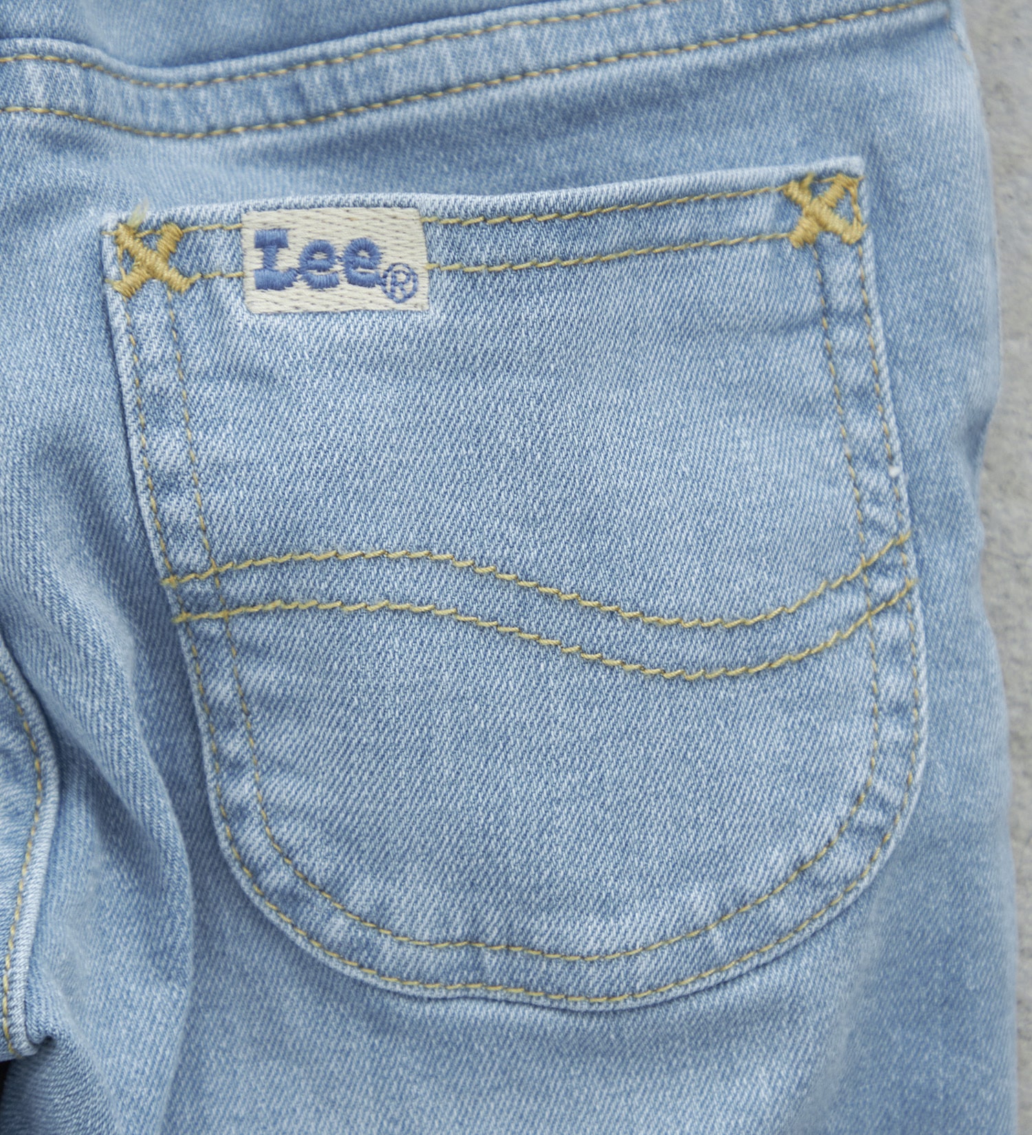 Lee(リー)の【80/90cm】ベビー ストレッチ/ストレートデニムパンツ|パンツ/デニムパンツ/キッズ|淡色ブルー