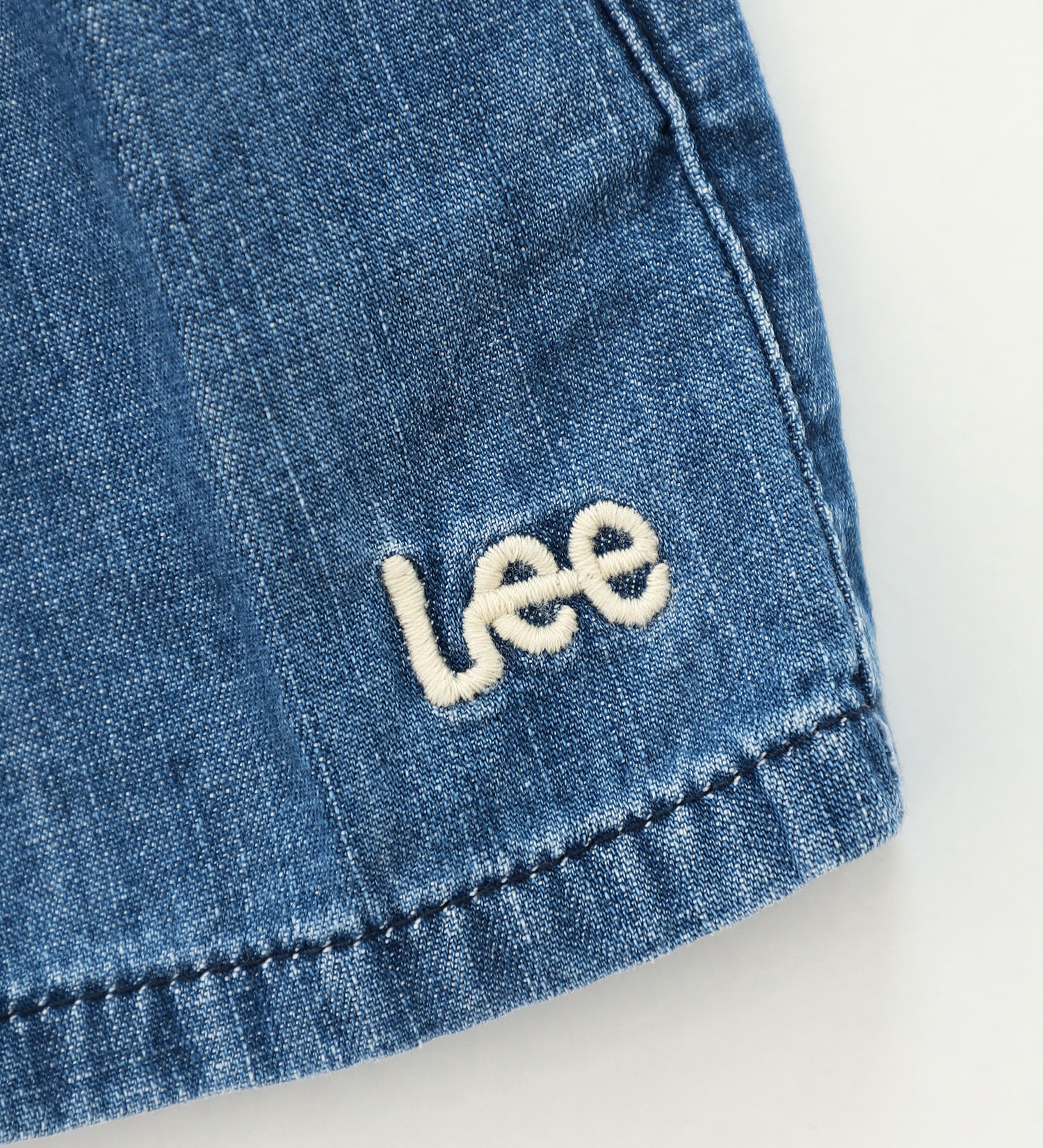 Lee(リー)の【100cm】ベビー キュロットパンツ|パンツ/デニムパンツ/キッズ|濃色ブルー