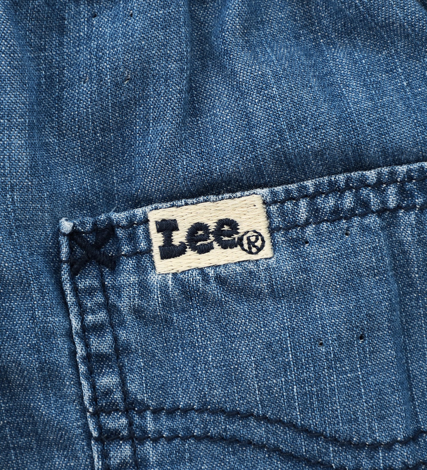 Lee(リー)の【試着対象】【110-150cm】キッズ キュロットパンツ|パンツ/デニムパンツ/キッズ|濃色ブルー