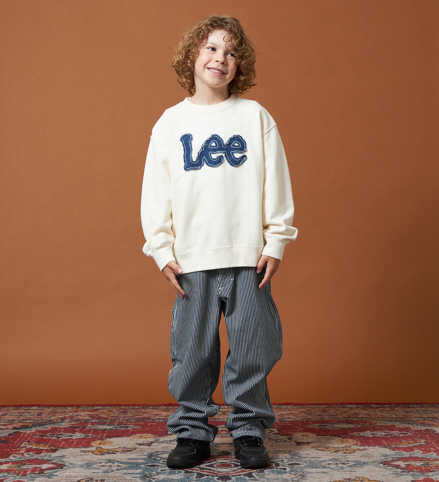 Lee(リー)の【110-160cm】キッズ ペインターパンツ|パンツ/パンツ/キッズ|ヒッコリー