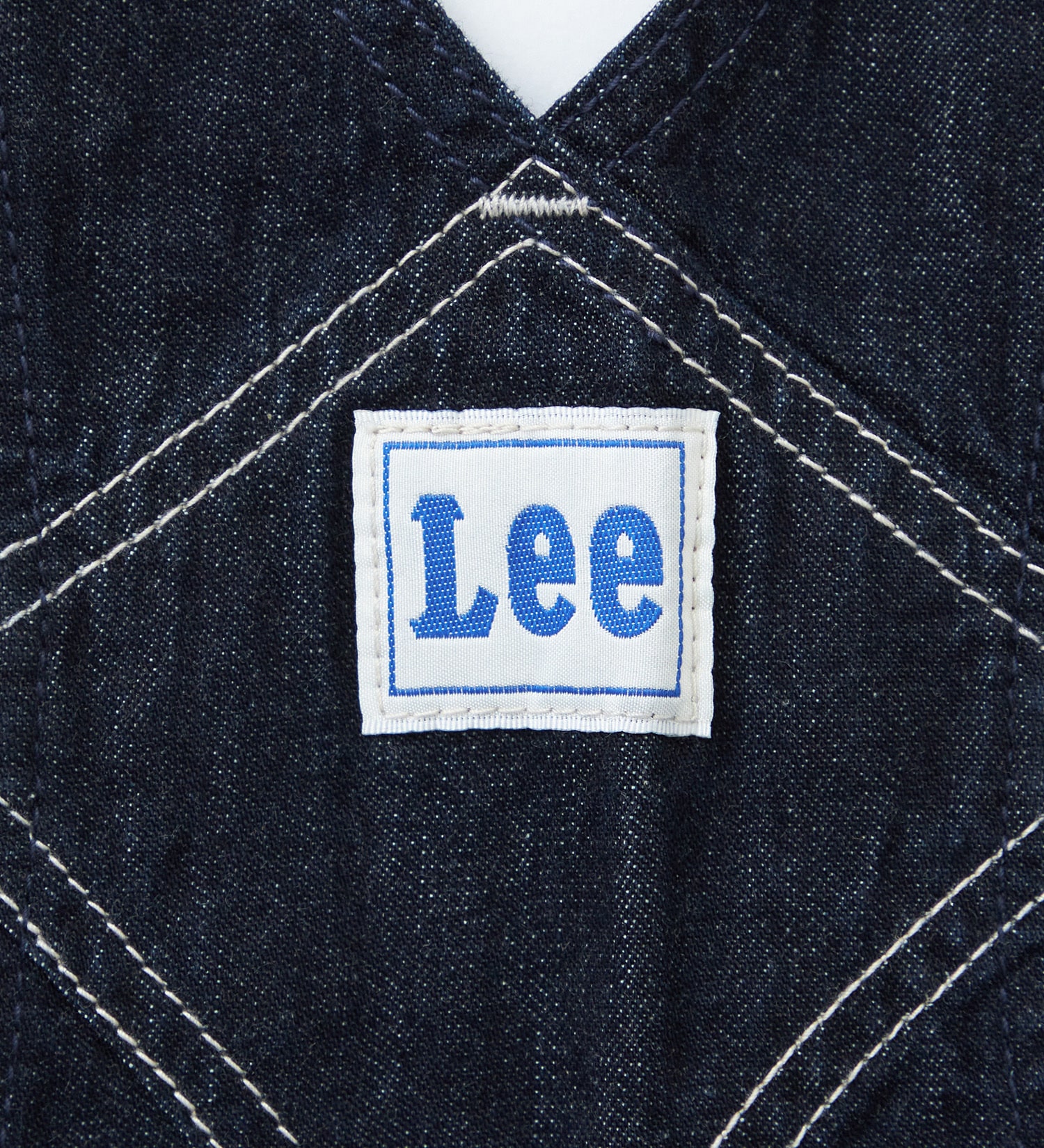 Lee(リー)の【110-160cm】キッズ オーバーオールスカート 高品質綿100％|オールインワン/ジャンパースカート/キッズ|インディゴブルー
