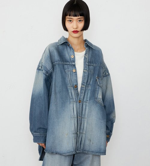 Lee(リー)の【101 100周年】RIDERS101 COWBOYSHIRTS/ライダース カウボーイシャツ|トップス/シャツ/ブラウス/レディース|中色ブルー