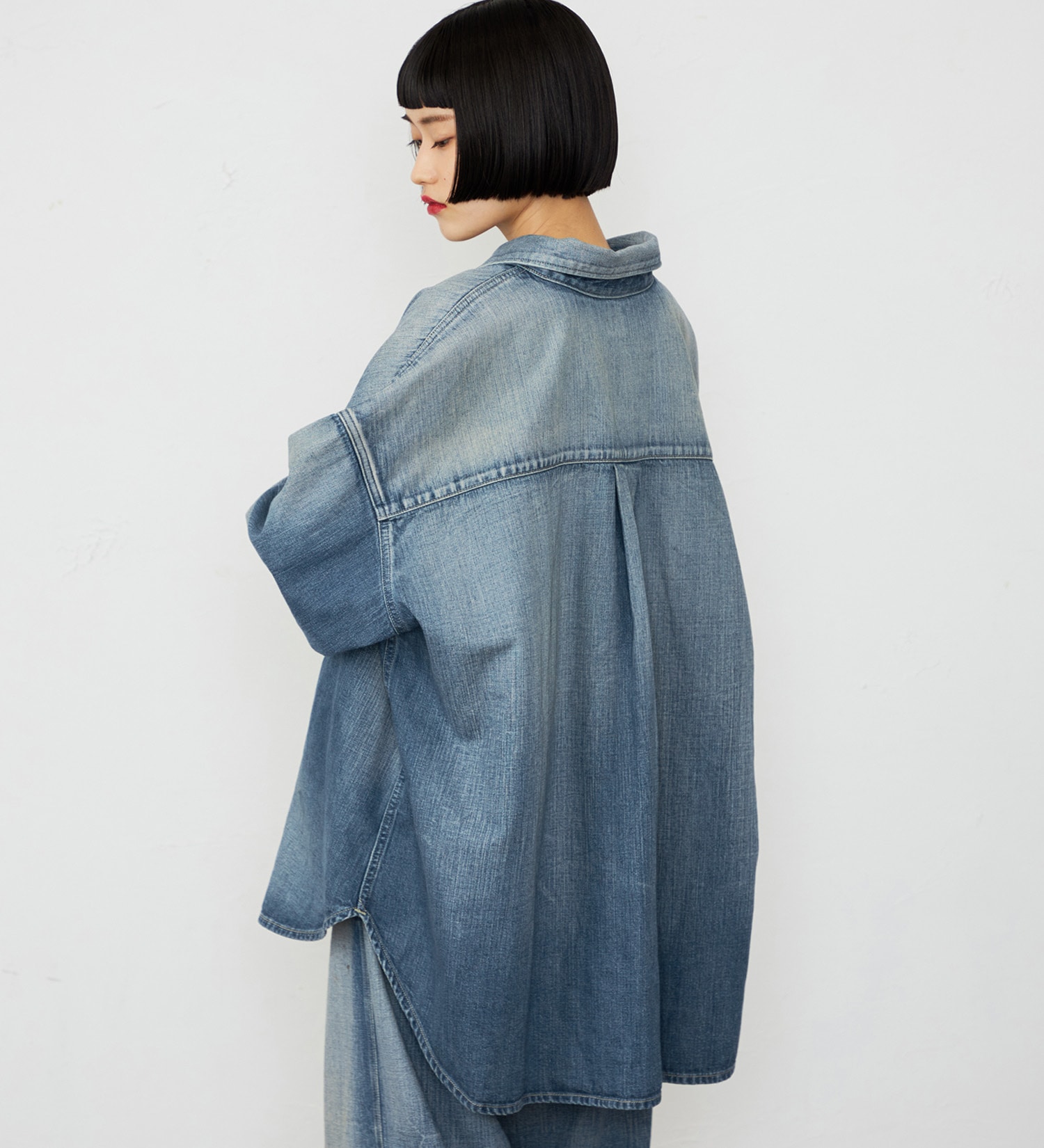 Lee(リー)の【101 100周年】RIDERS101 COWBOYSHIRTS/ライダース カウボーイシャツ|トップス/シャツ/ブラウス/レディース|中色ブルー