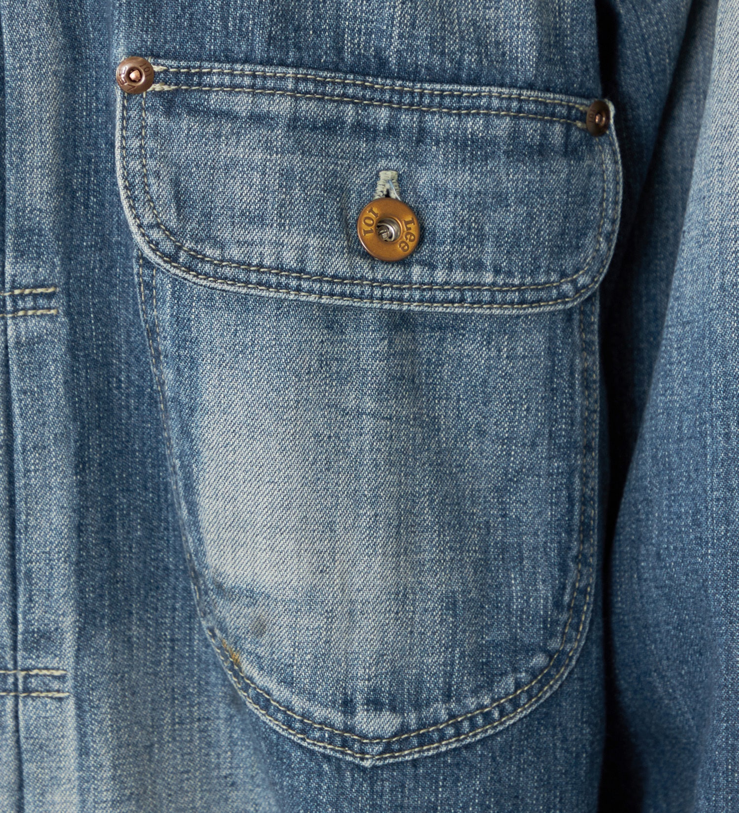 Lee(リー)の【101 100周年】RIDERS101 COWBOYSHIRTS/ライダース カウボーイシャツ|トップス/シャツ/ブラウス/レディース|中色ブルー