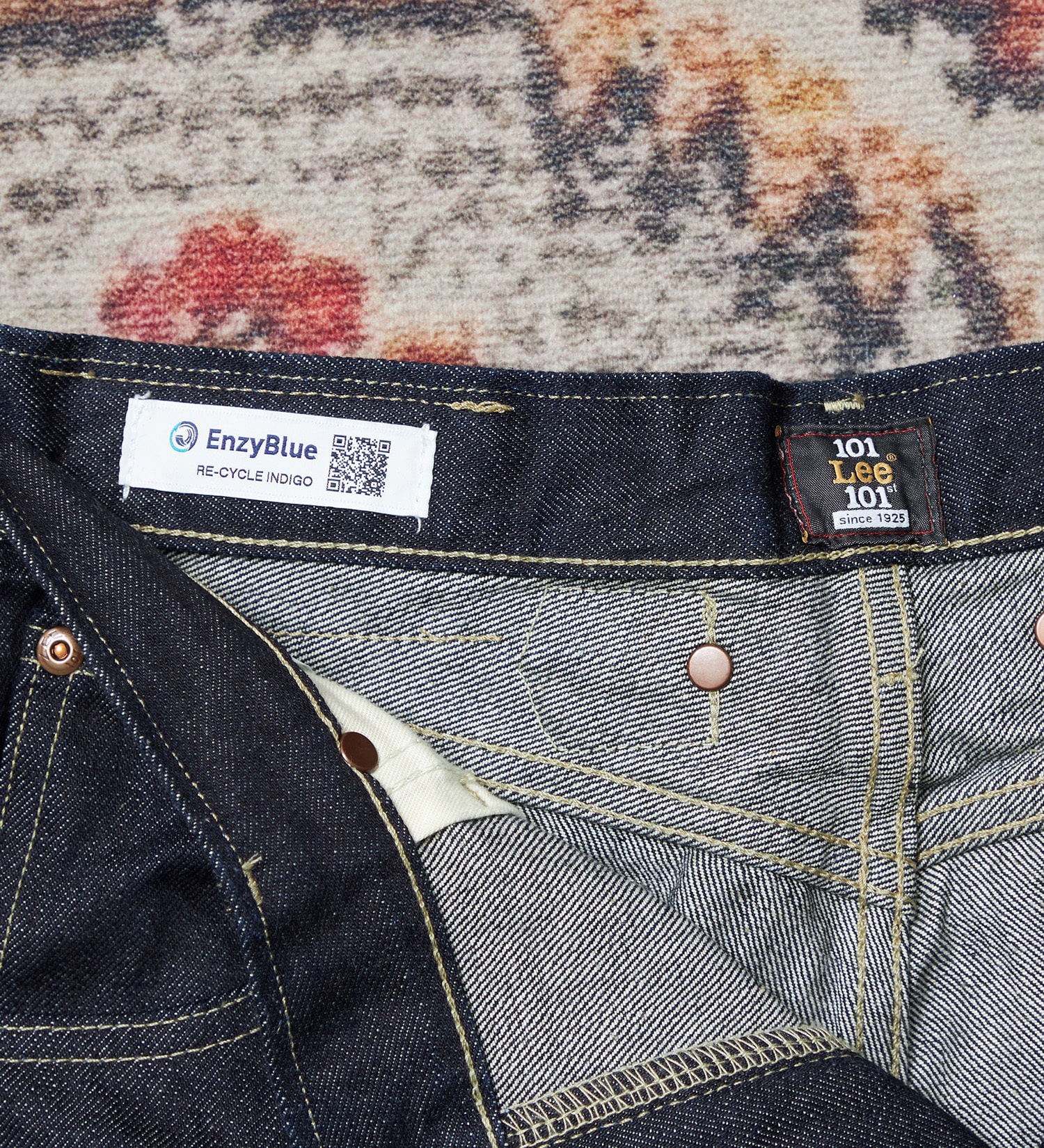 Lee(リー)の【予約】【101 101周年記念特別モデル】HIGH-RISE RELAXED STRAIGHT デニムパンツ|パンツ/デニム/ジーンズパンツ/レディース|インディゴブルー