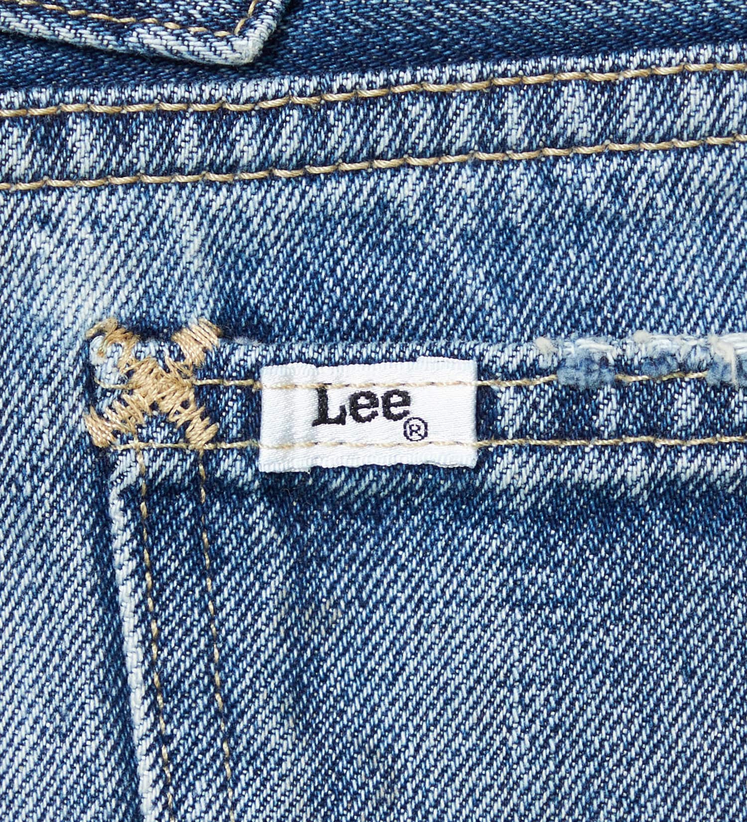 Lee(リー)の【予約】【101 101周年記念特別モデル】HIGH-RISE RELAXED STRAIGHT デニムパンツ|パンツ/デニム/ジーンズパンツ/レディース|中色ブルー