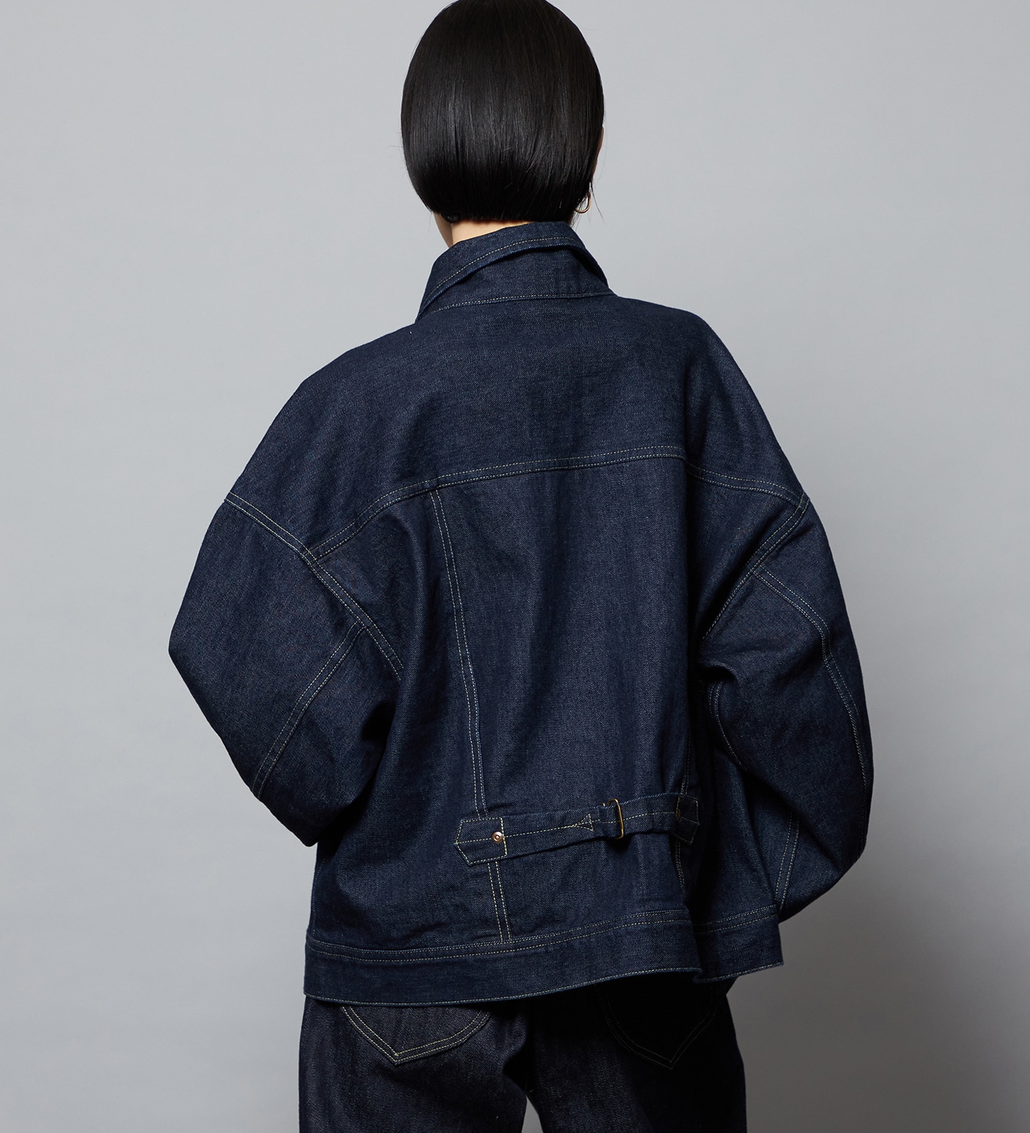 Lee(リー)の【予約】【101 101周年記念特別モデル】LOOSEFIT COWBOYJACKET デニムジャケット ジージャン セットアップ可|ジャケット/アウター/デニムジャケット/レディース|インディゴブルー