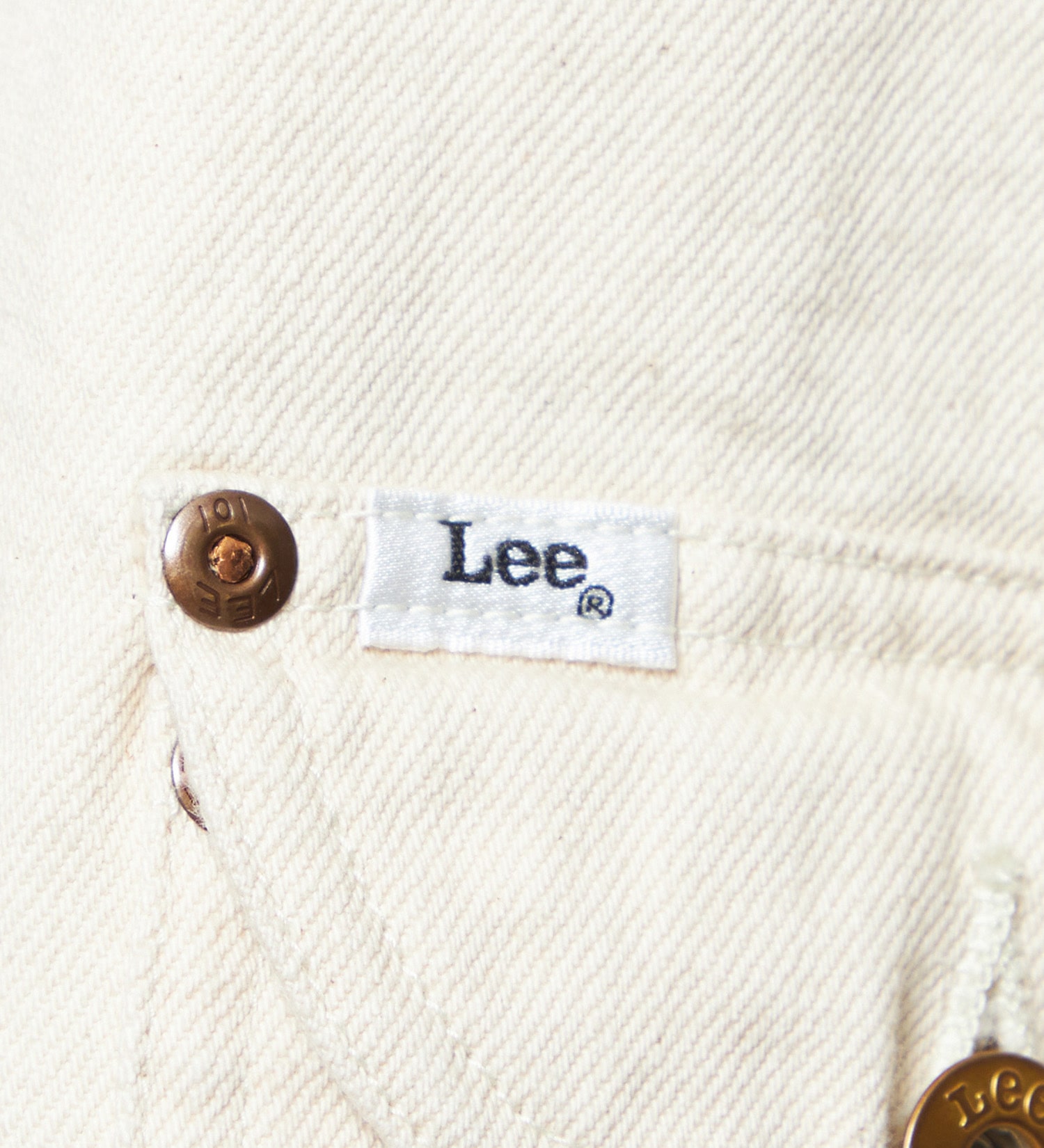 Lee(リー)の【予約】【101 101周年記念特別モデル】LOOSEFIT COWBOYJACKET デニムジャケット ジージャン セットアップ可|ジャケット/アウター/デニムジャケット/レディース|アイボリー