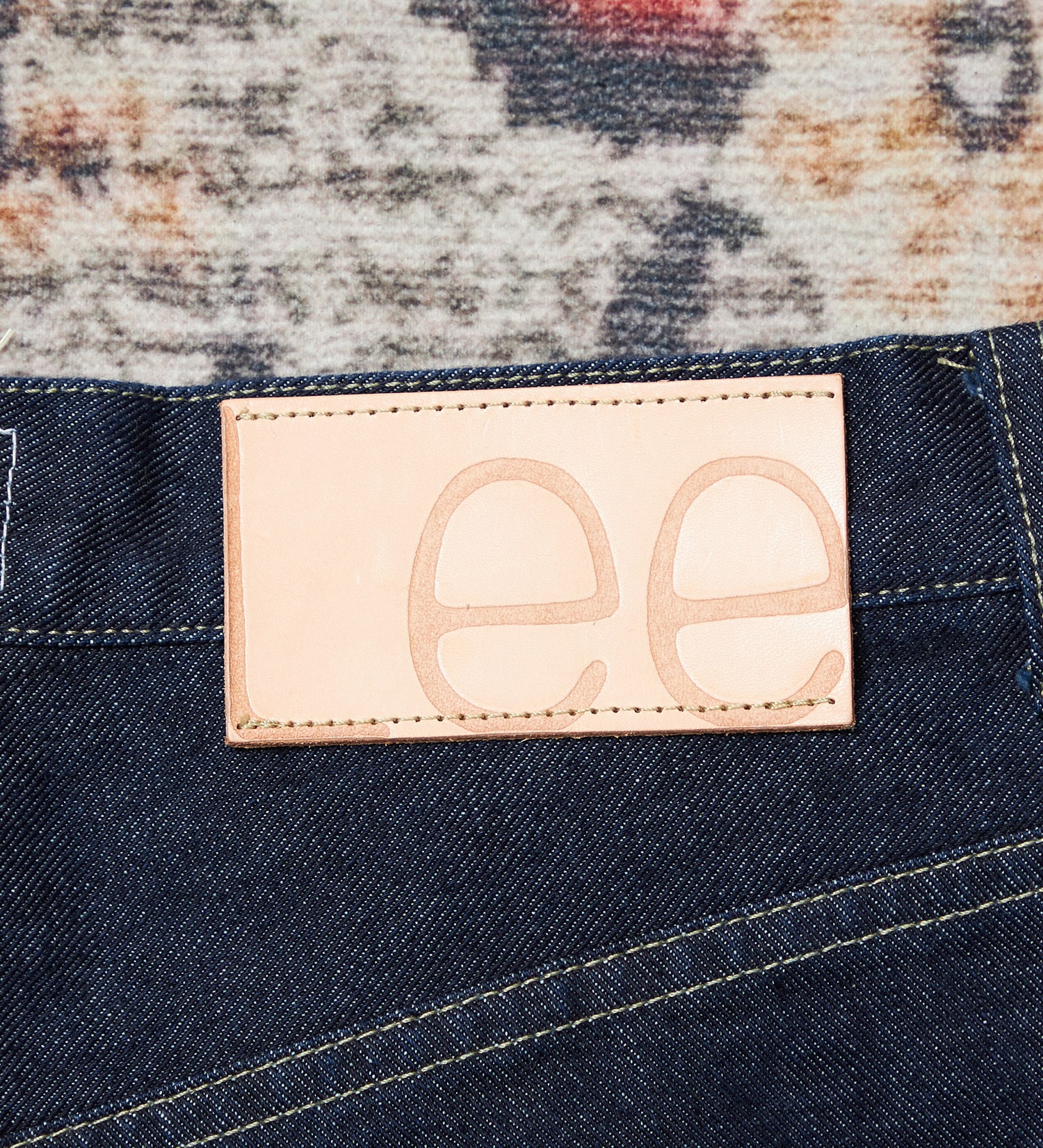 Lee(リー)の【予約】【101 101周年記念特別モデル】TUCK RIDERSPANTS デニムパンツ セットアップ可|パンツ/デニム/ジーンズパンツ/レディース|インディゴブルー