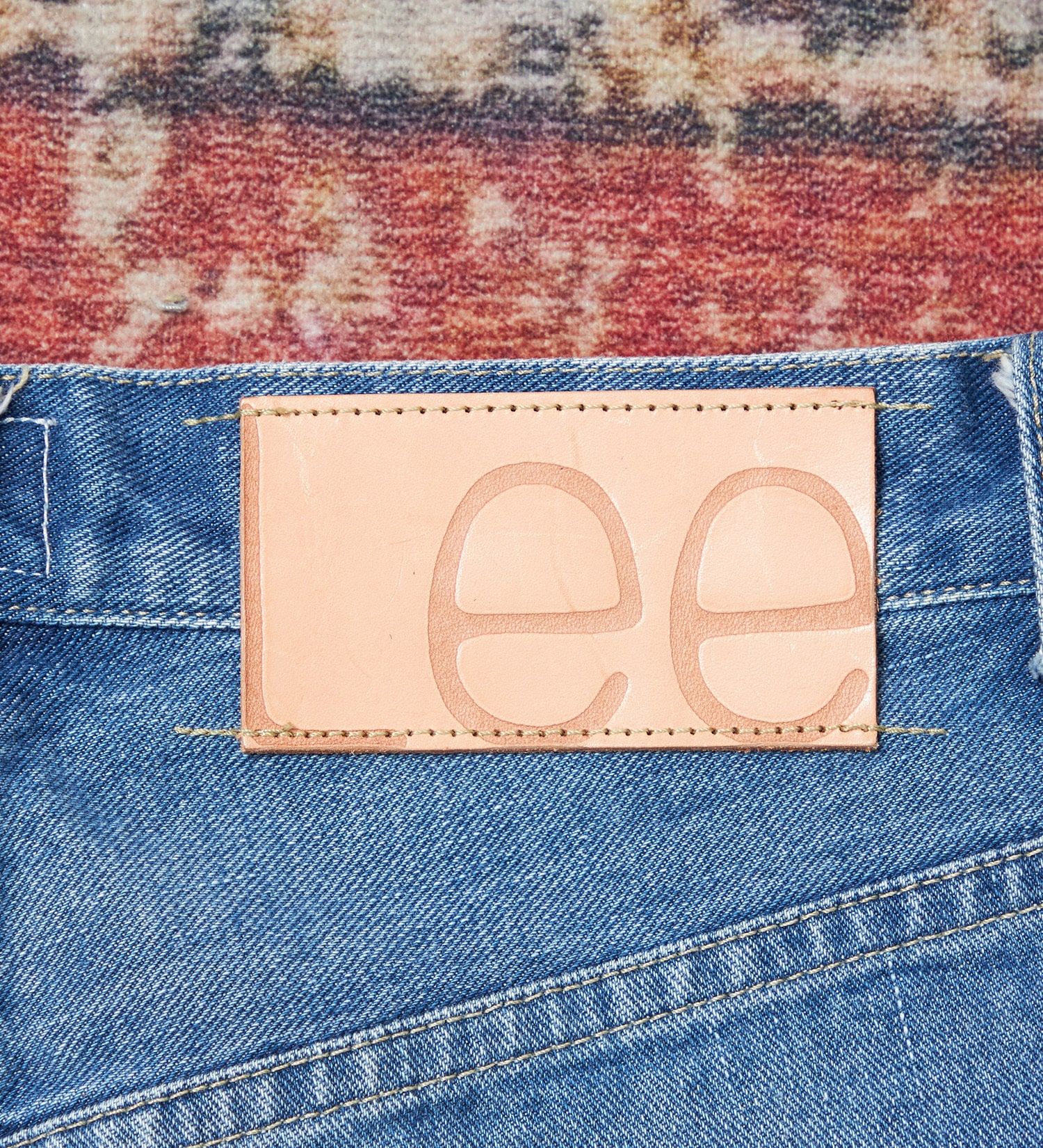 Lee(リー)の【予約】【101 101周年記念特別モデル】TUCK RIDERSPANTS デニムパンツ セットアップ可|パンツ/デニム/ジーンズパンツ/レディース|中色ブルー