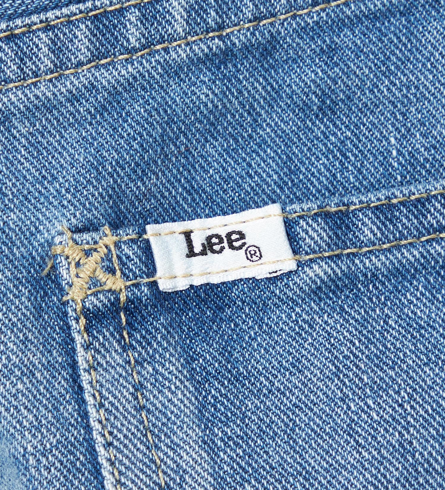 Lee(リー)の【予約】【101 101周年記念特別モデル】TUCK RIDERSPANTS デニムパンツ セットアップ可|パンツ/デニム/ジーンズパンツ/レディース|中色ブルー