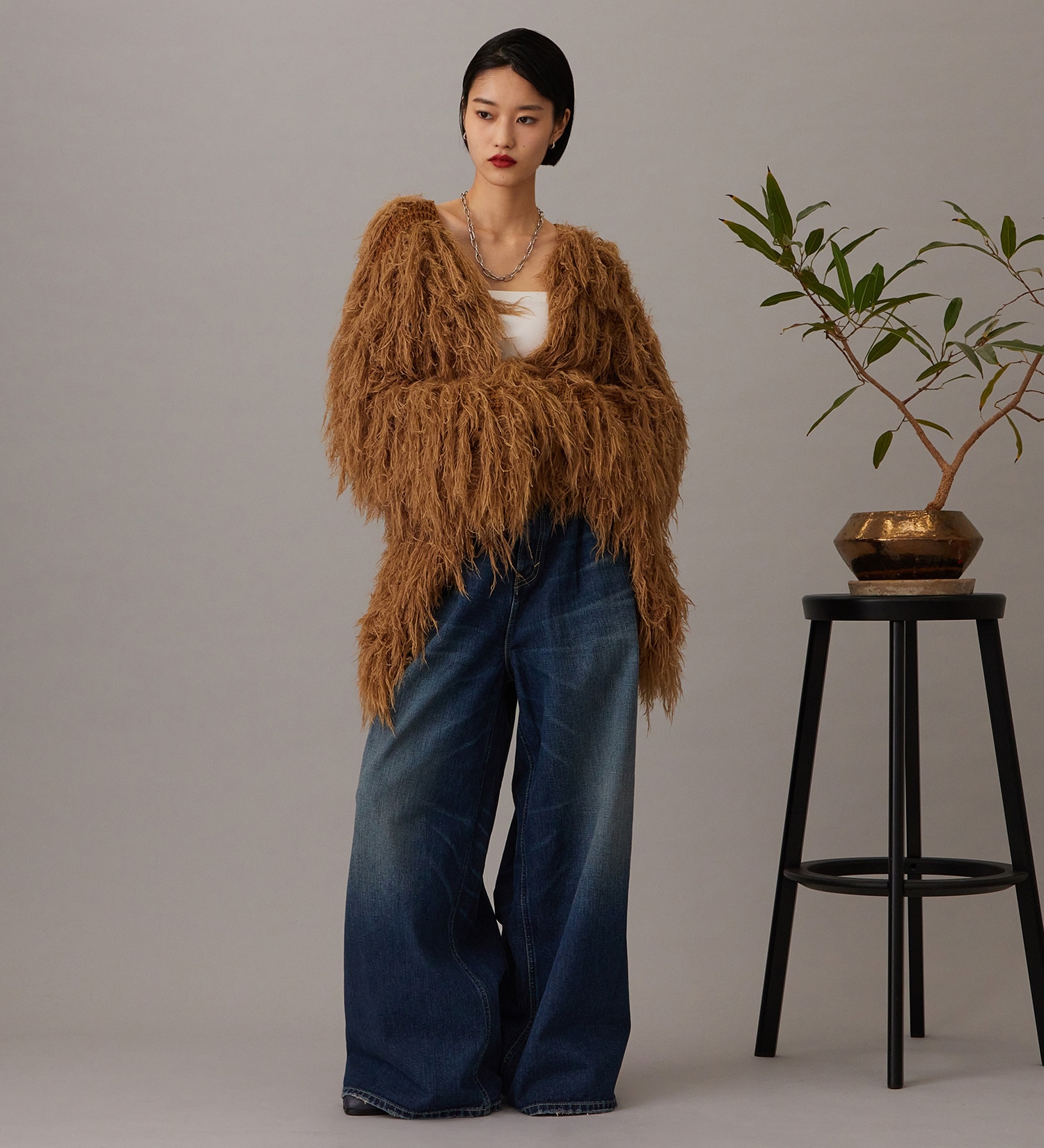Lee(リー)の【予約】【101 101周年記念特別モデル】ANNIVERSARY 101 ICONIC SUPER WIDE TUCK PANTS セットアップ可|パンツ/デニム/ジーンズパンツ/レディース|中色ブルー