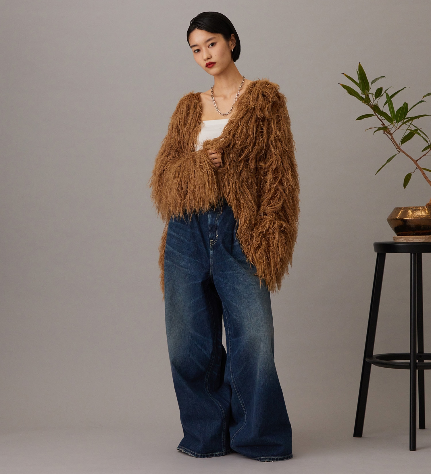 Lee(リー)の【予約】【101 101周年記念特別モデル】ANNIVERSARY 101 ICONIC SUPER WIDE TUCK PANTS セットアップ可|パンツ/デニム/ジーンズパンツ/レディース|中色ブルー