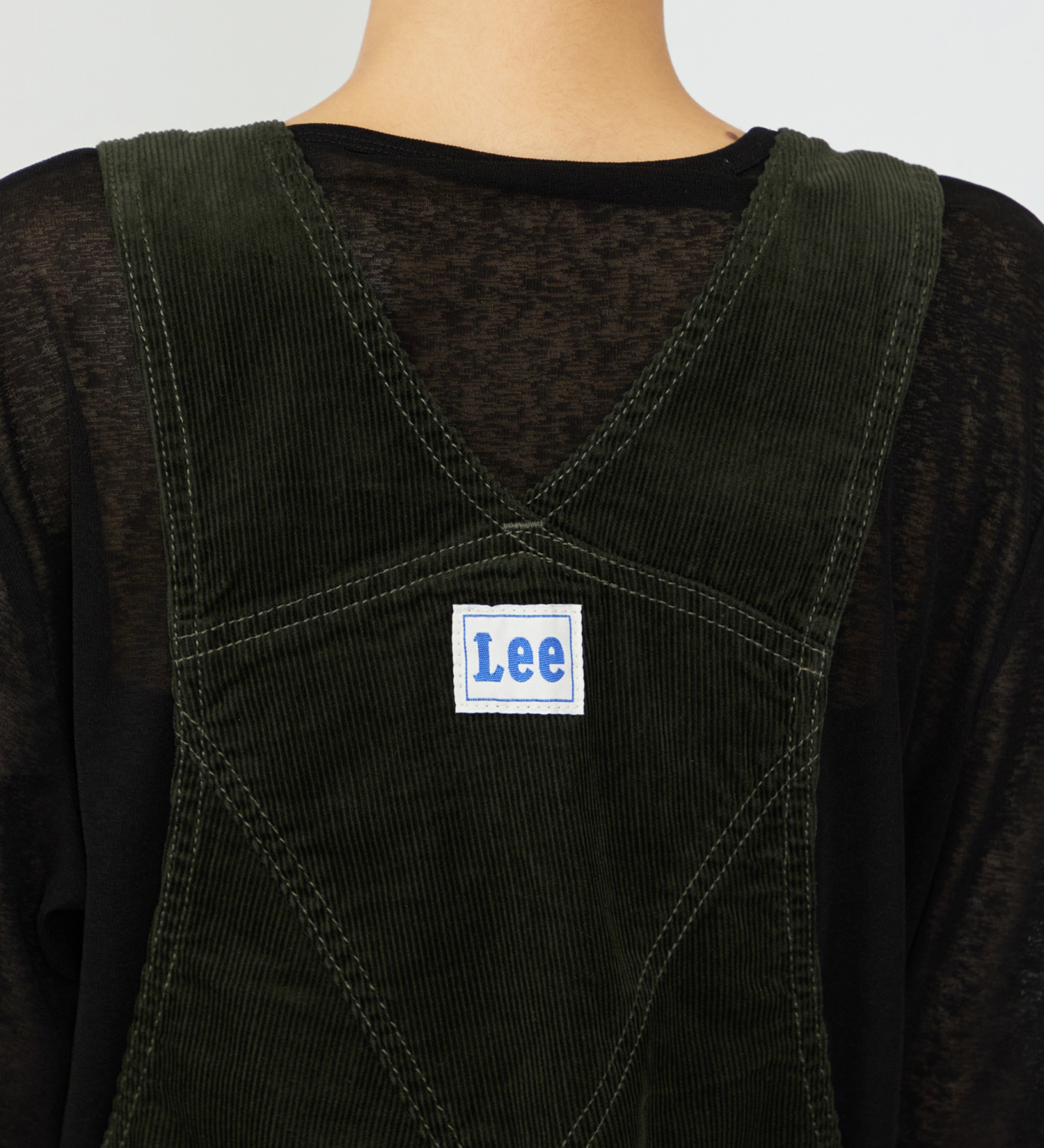 Lee(リー)の【予約】【秋冬】テーパードオーバーオール/サロペット DUNGAREES|オールインワン/サロペット/オーバーオール/レディース|オリーブ