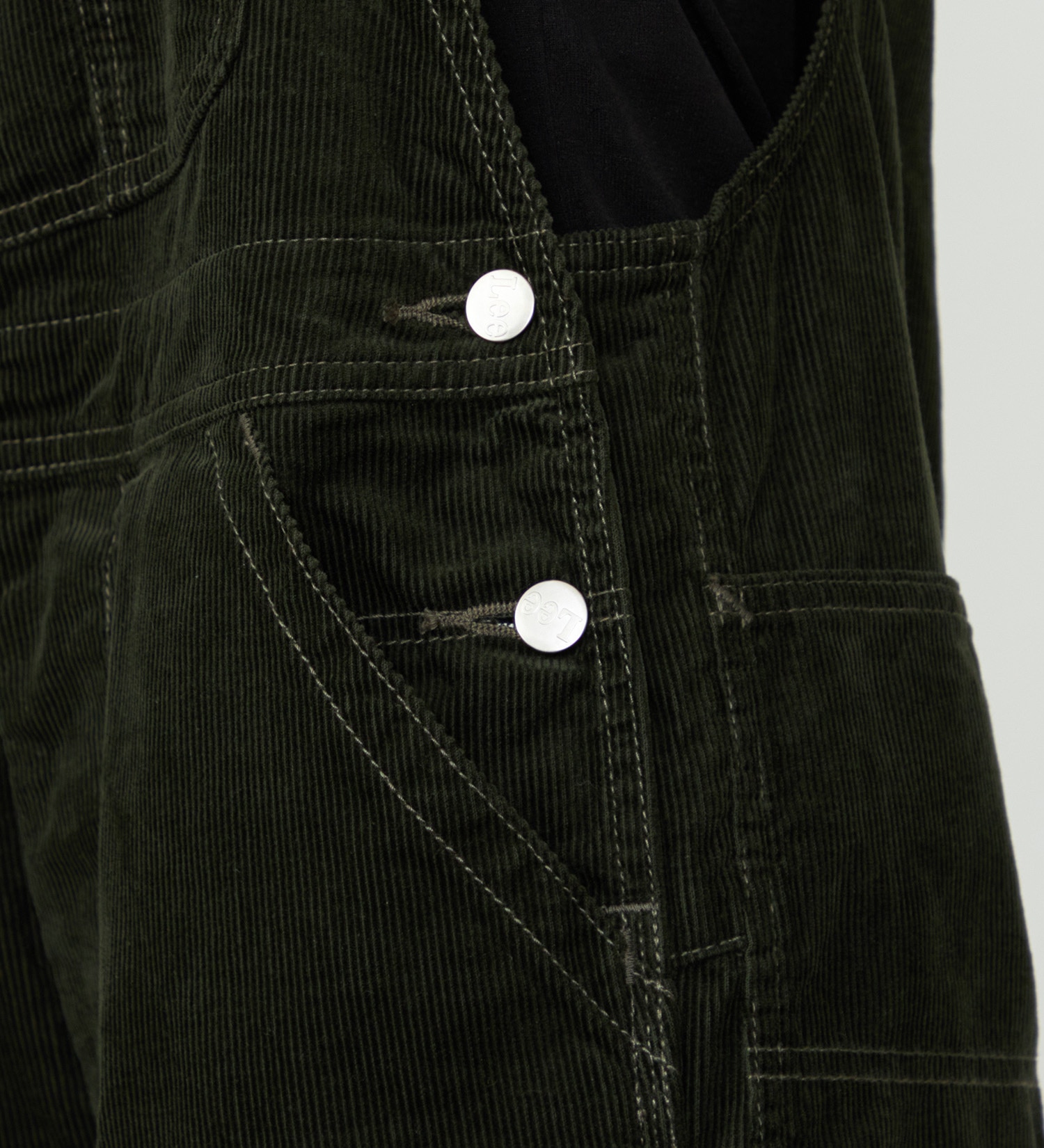 Lee(リー)の【予約】【秋冬】テーパードオーバーオール/サロペット DUNGAREES|オールインワン/サロペット/オーバーオール/レディース|オリーブ