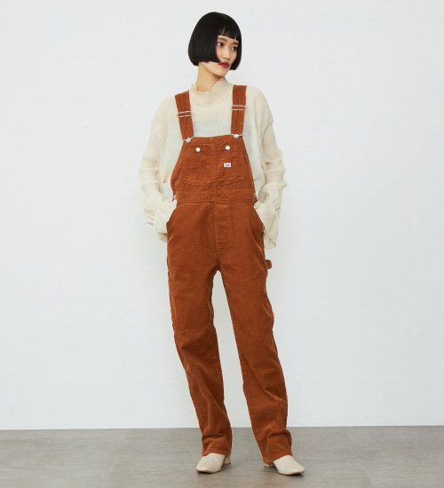Lee(リー)の【予約】【秋冬】テーパードオーバーオール/サロペット DUNGAREES|パンツ/サロペット/オーバーオール/レディース|キャメル