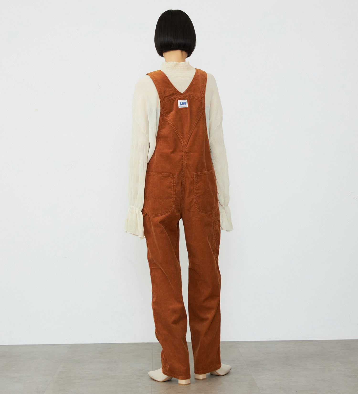 Lee(リー)の【予約】【秋冬】テーパードオーバーオール/サロペット DUNGAREES|オールインワン/サロペット/オーバーオール/レディース|キャメル