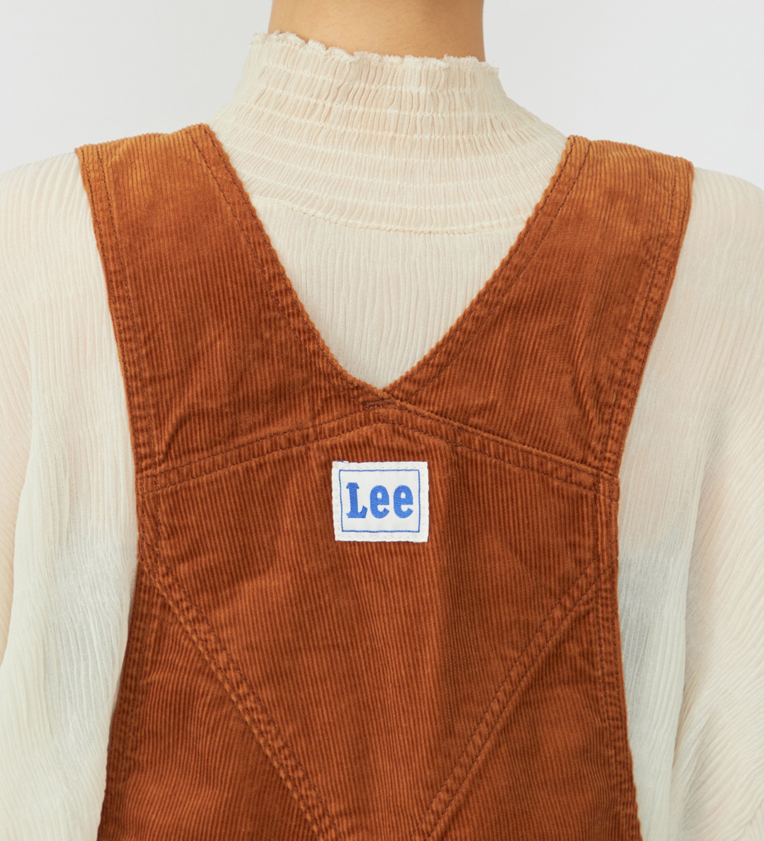 Lee(リー)の【予約】【秋冬】テーパードオーバーオール/サロペット DUNGAREES|オールインワン/サロペット/オーバーオール/レディース|キャメル