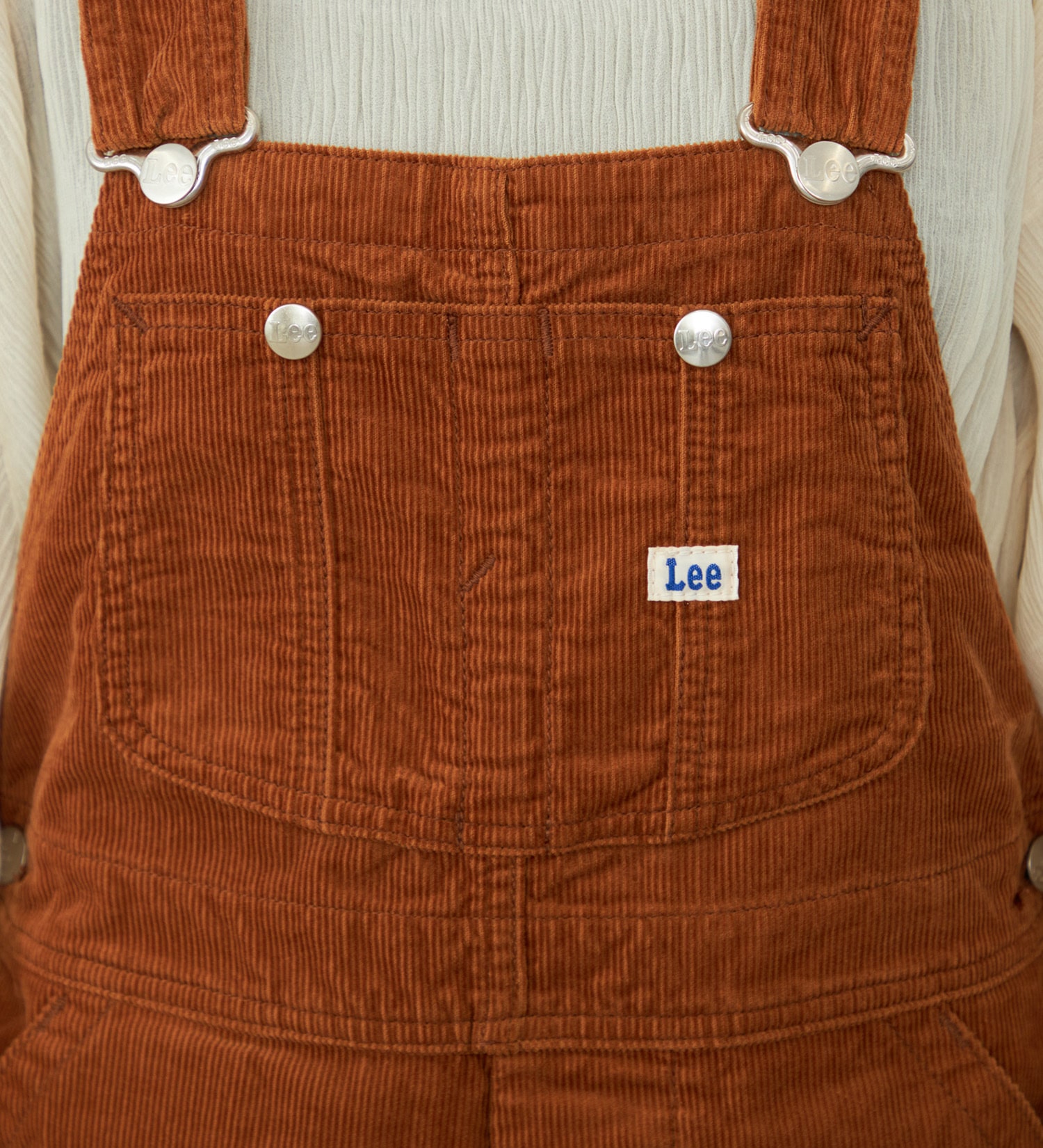 Lee(リー)の【予約】【秋冬】テーパードオーバーオール/サロペット DUNGAREES|オールインワン/サロペット/オーバーオール/レディース|キャメル