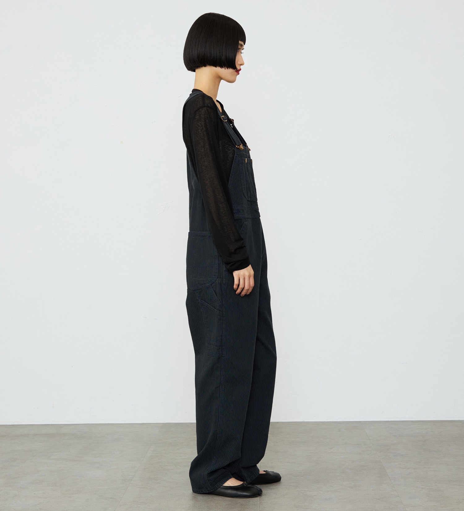Lee(リー)の【予約】【秋冬】テーパードオーバーオール/サロペット DUNGAREES|オールインワン/サロペット/オーバーオール/レディース|ヒッコリー