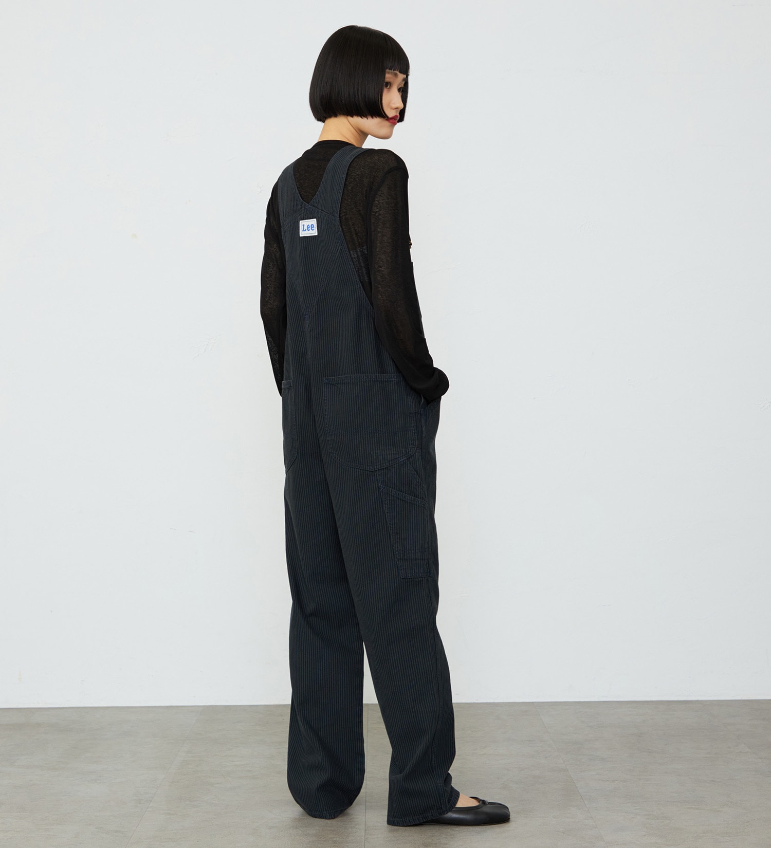 Lee(リー)の【予約】【秋冬】テーパードオーバーオール/サロペット DUNGAREES|オールインワン/サロペット/オーバーオール/レディース|ヒッコリー