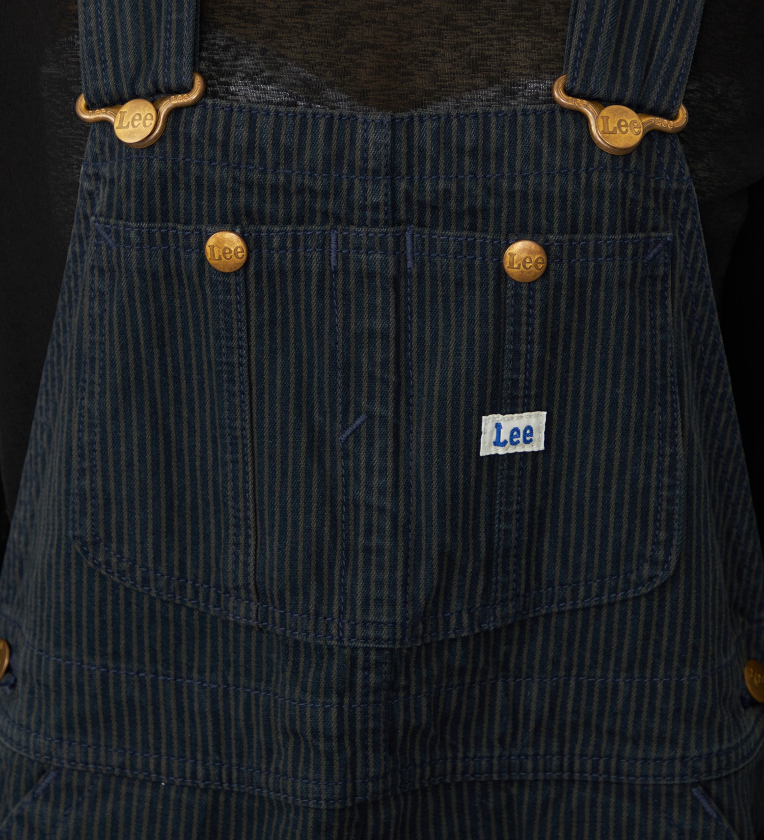 Lee(リー)の【予約】【秋冬】テーパードオーバーオール/サロペット DUNGAREES|オールインワン/サロペット/オーバーオール/レディース|ヒッコリー