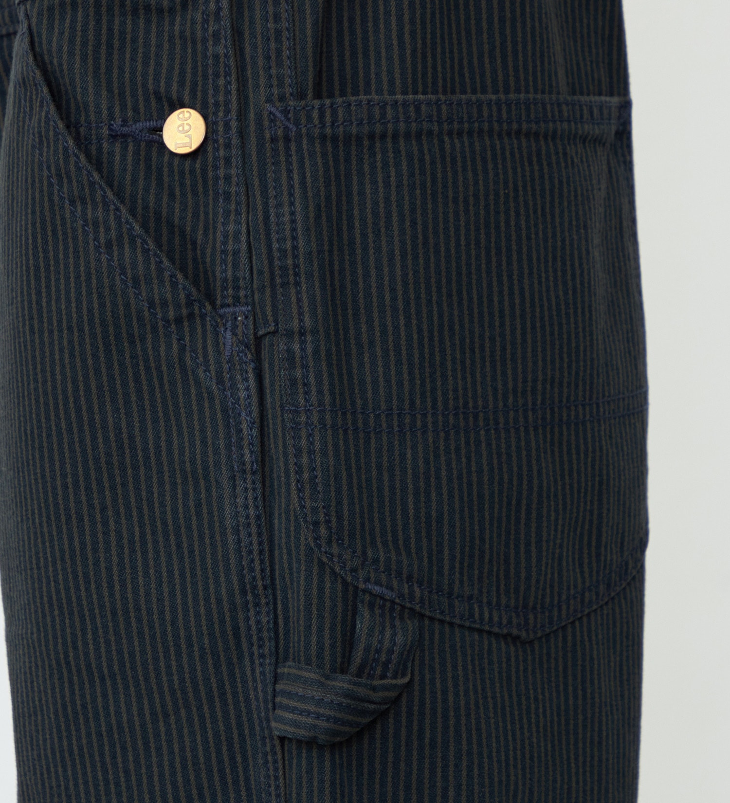 Lee(リー)の【予約】【秋冬】テーパードオーバーオール/サロペット DUNGAREES|オールインワン/サロペット/オーバーオール/レディース|ヒッコリー