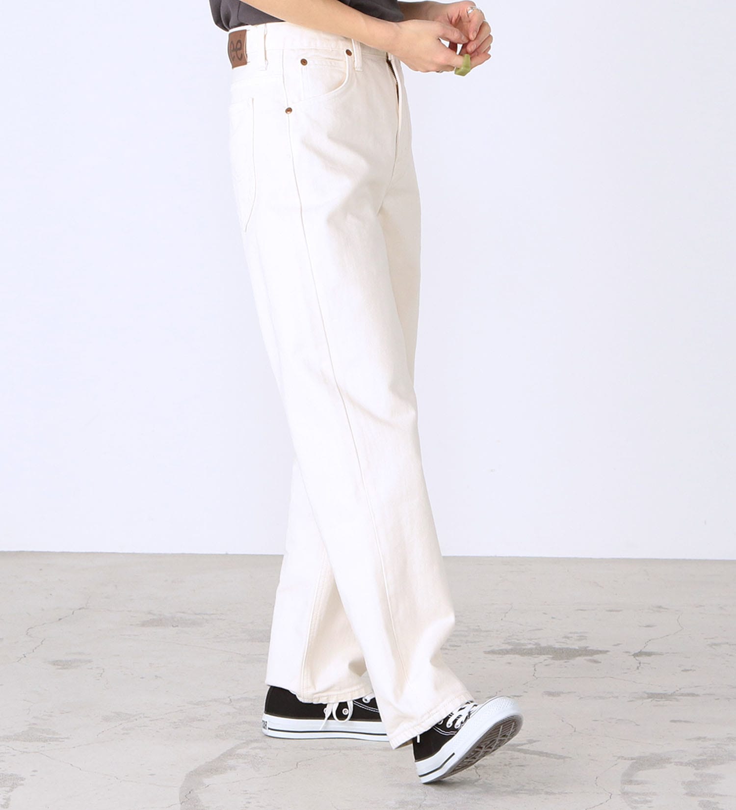 Lee(リー)の【毎日履きたい】ボーイズストレートパンツ|パンツ/パンツ/レディース|アイボリー