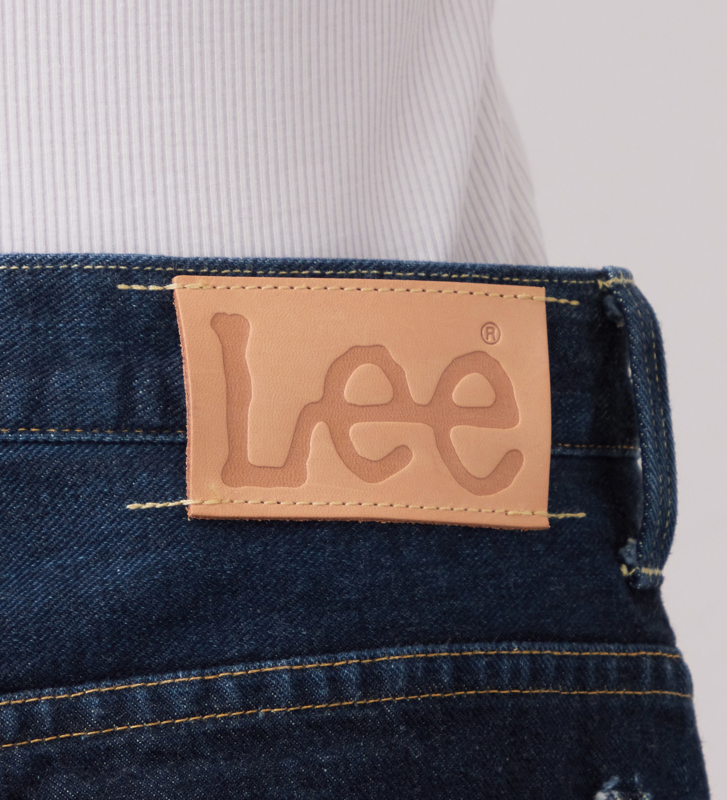 Lee(リー)のSTANDARD WARDROBE ボーイズストレートパンツ セットアップ対応|パンツ/デニム/ジーンズパンツ/レディース|濃色ブルー