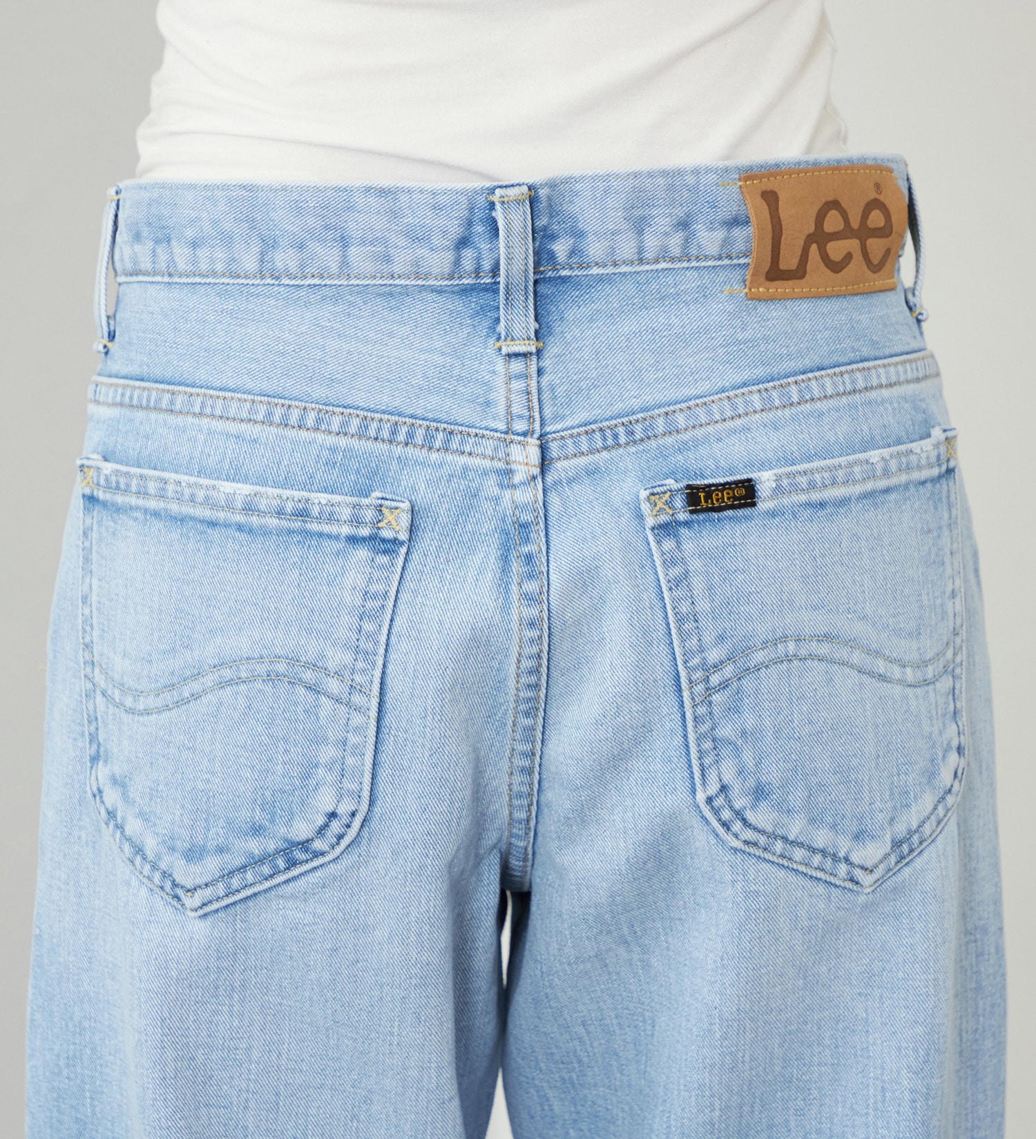 Lee(リー)のSTANDARD WARDROBE ボーイズストレートパンツ セットアップ可【CHARA着用アイテム】|パンツ/デニム/ジーンズパンツ/レディース|淡色ブルー