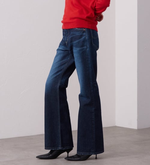 Lee(リー)のSTANDARD WARDROBE フレアパンツ|パンツ/パンツ/レディース|濃色ブルー