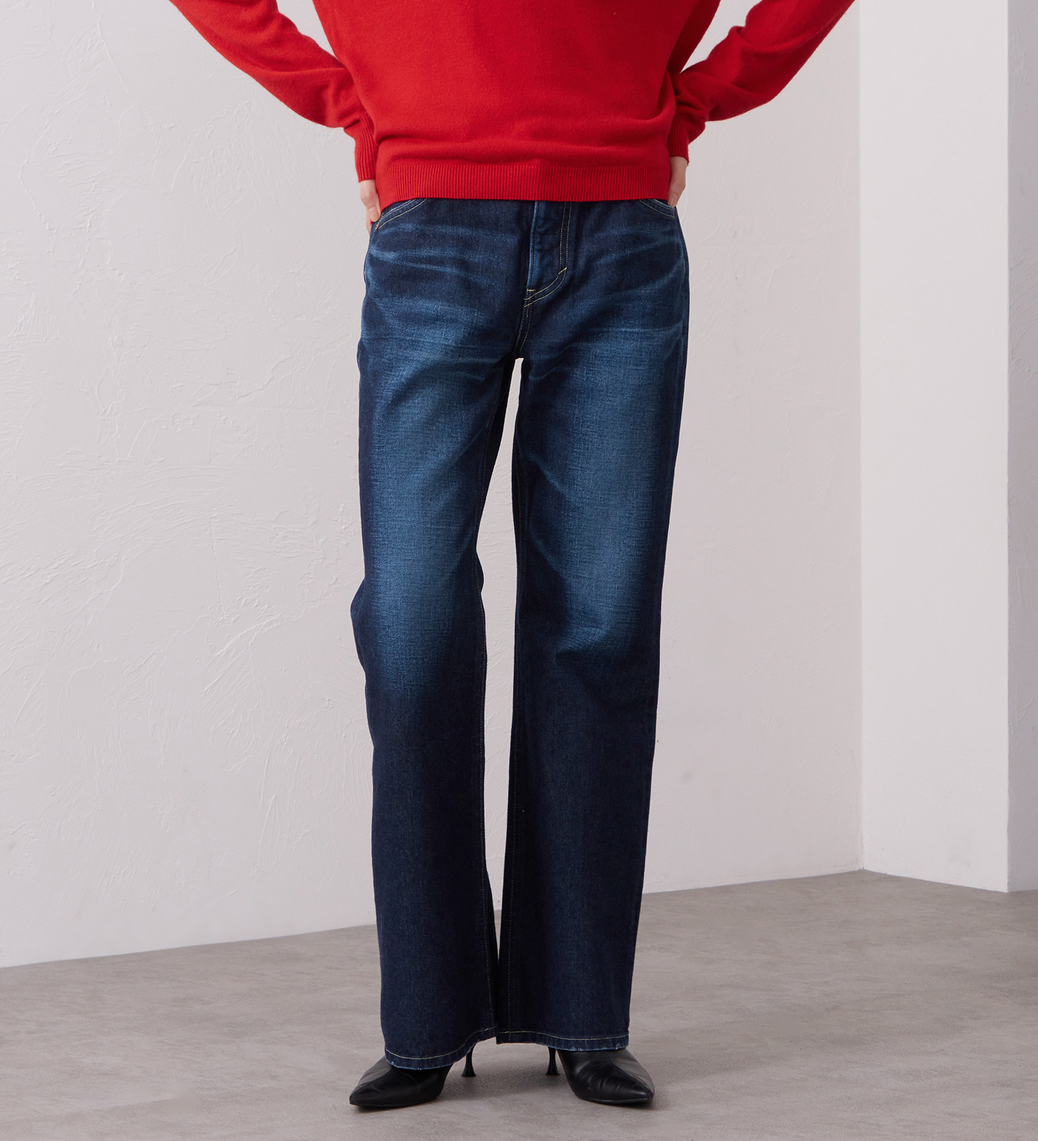 Lee(リー)のSTANDARD WARDROBE フレアパンツ|パンツ/パンツ/レディース|濃色ブルー
