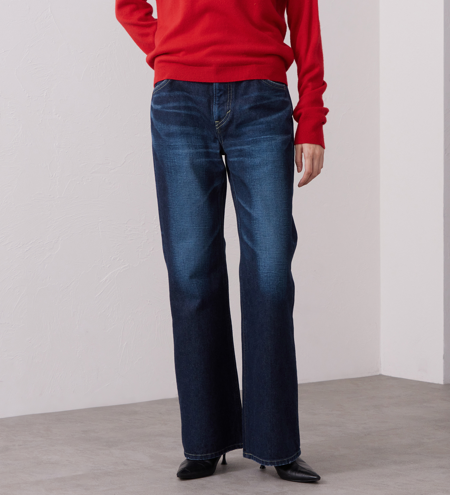 Lee(リー)のSTANDARD WARDROBE フレアパンツ|パンツ/パンツ/レディース|濃色ブルー
