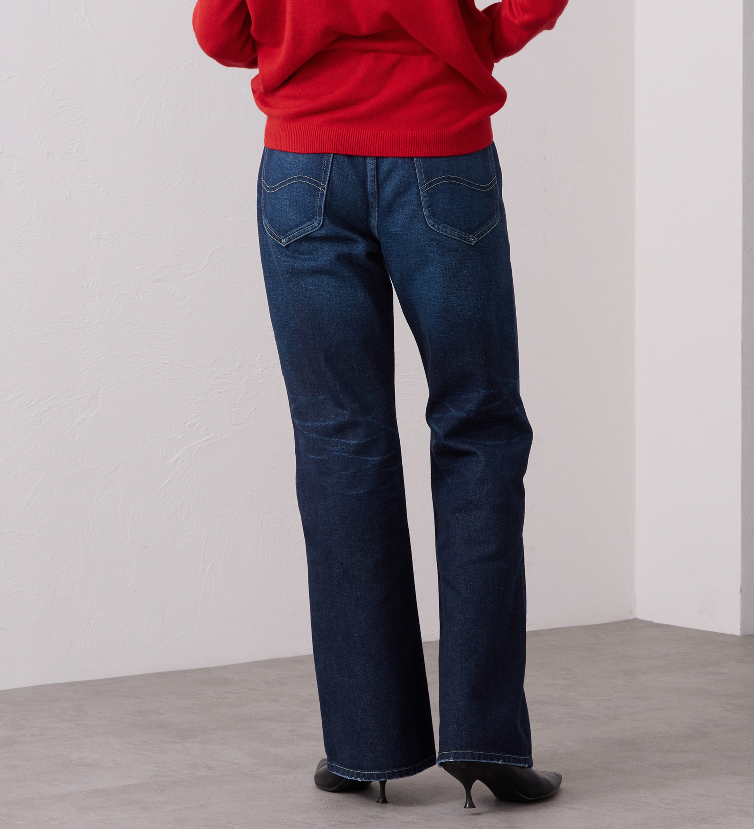 Lee(リー)のSTANDARD WARDROBE フレアパンツ|パンツ/パンツ/レディース|濃色ブルー