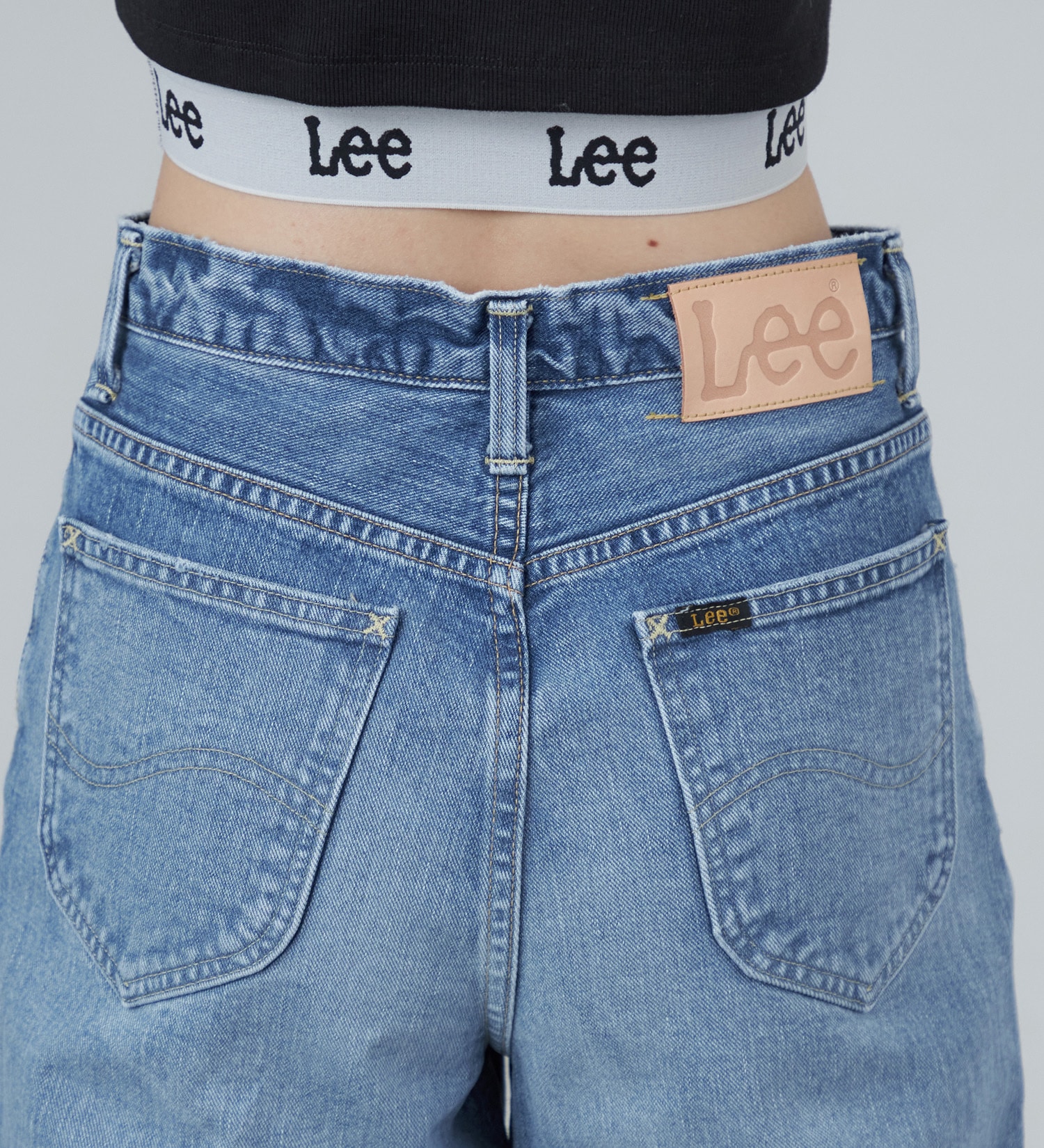Lee(リー)のSTANDARD WARDROBE ストレートパンツ|パンツ/デニムパンツ/レディース|リメイク