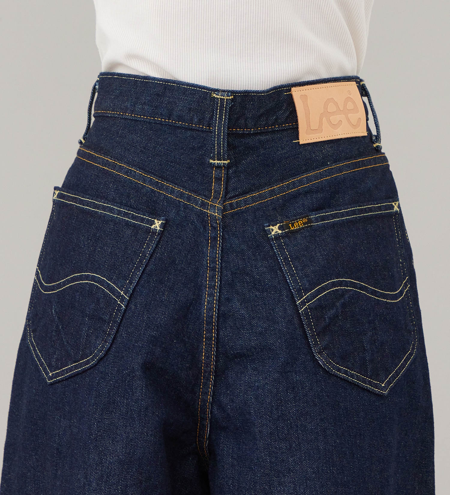 Lee(リー)のSTANDARD WARDROBE バギーパンツ セットアップ対応|パンツ/デニム/ジーンズパンツ/レディース|インディゴブルー