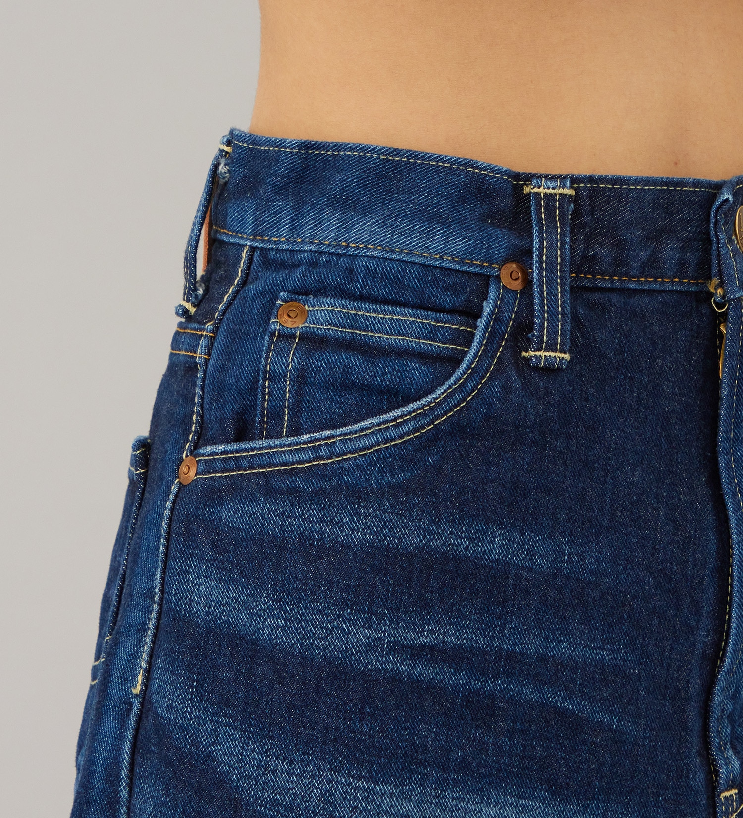 Lee(リー)のSTANDARD WARDROBE バギーパンツ セットアップ対応|パンツ/デニム/ジーンズパンツ/レディース|濃色ブルー