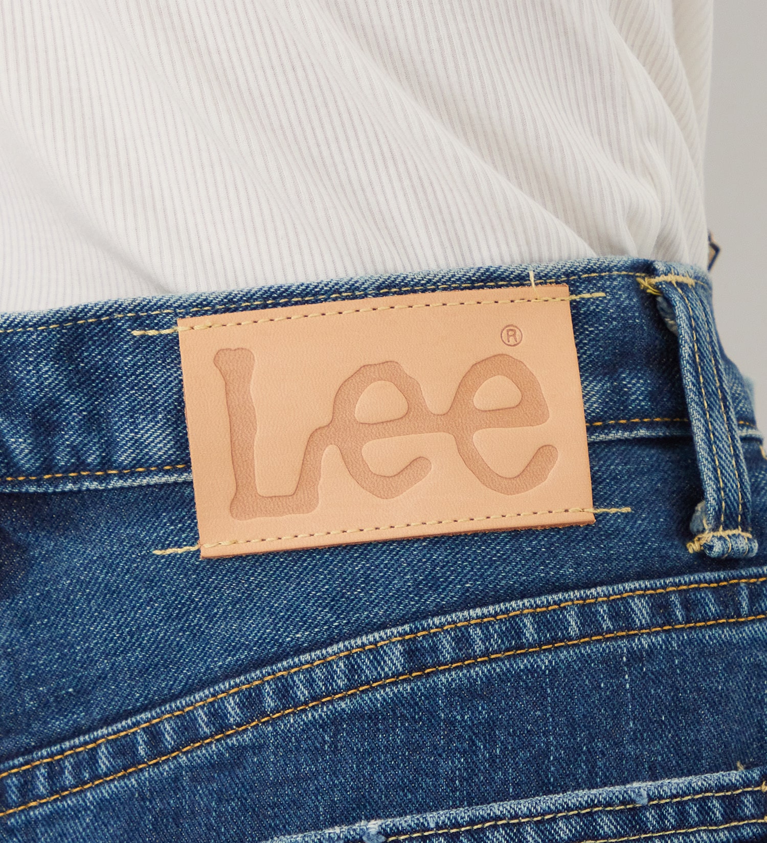 Lee(リー)のSTANDARD WARDROBE バギーパンツ セットアップ対応|パンツ/デニム/ジーンズパンツ/レディース|中色ブルー