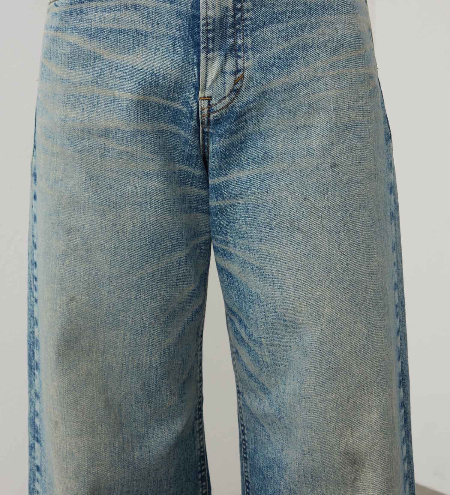 Lee(リー)の【試着対象】【SPECIAL EDITION】STANDARD WARDROBE ワイドデニムパンツ【ストレッチデニム】|パンツ/デニム/ジーンズパンツ/レディース|淡色ブルー