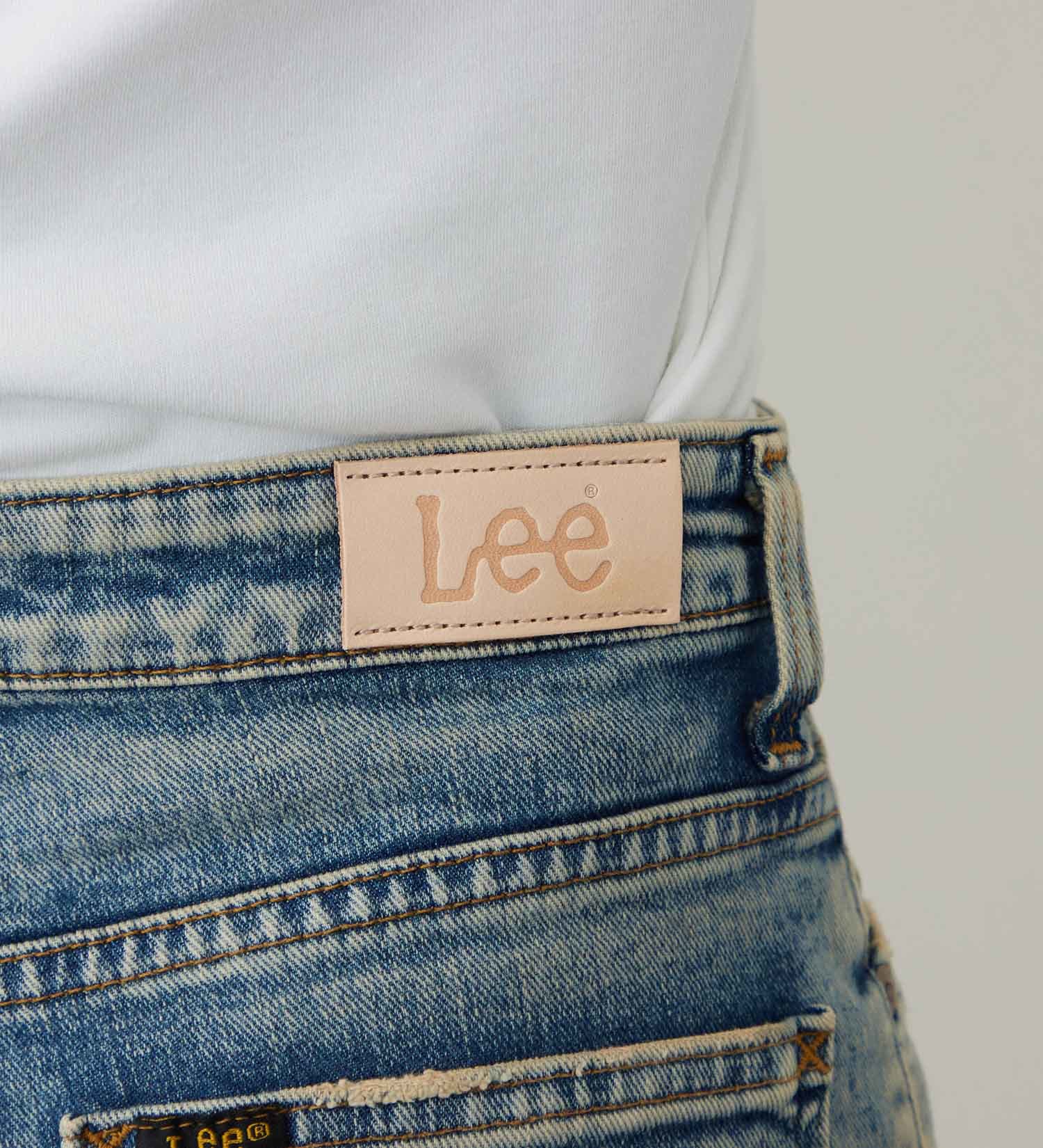 Lee(リー)の【試着対象】【SPECIAL EDITION】STANDARD WARDROBE ワイドデニムパンツ【ストレッチデニム】|パンツ/デニム/ジーンズパンツ/レディース|淡色ブルー