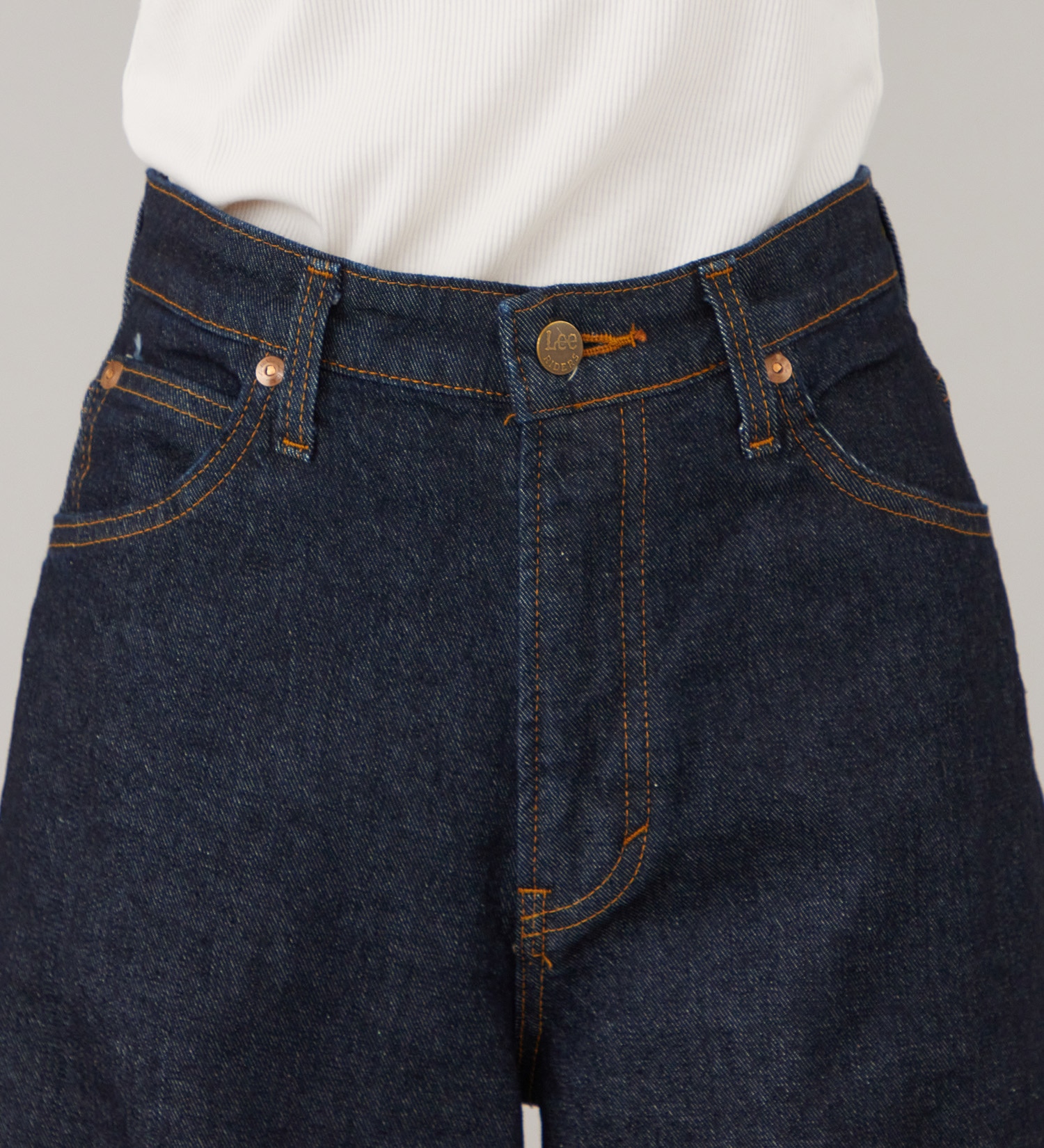 Lee(リー)のSTANDARD WARDROBE LASTIC リラックスワイド【ストレッチデニム】|パンツ/デニム/ジーンズパンツ/レディース|インディゴブルー