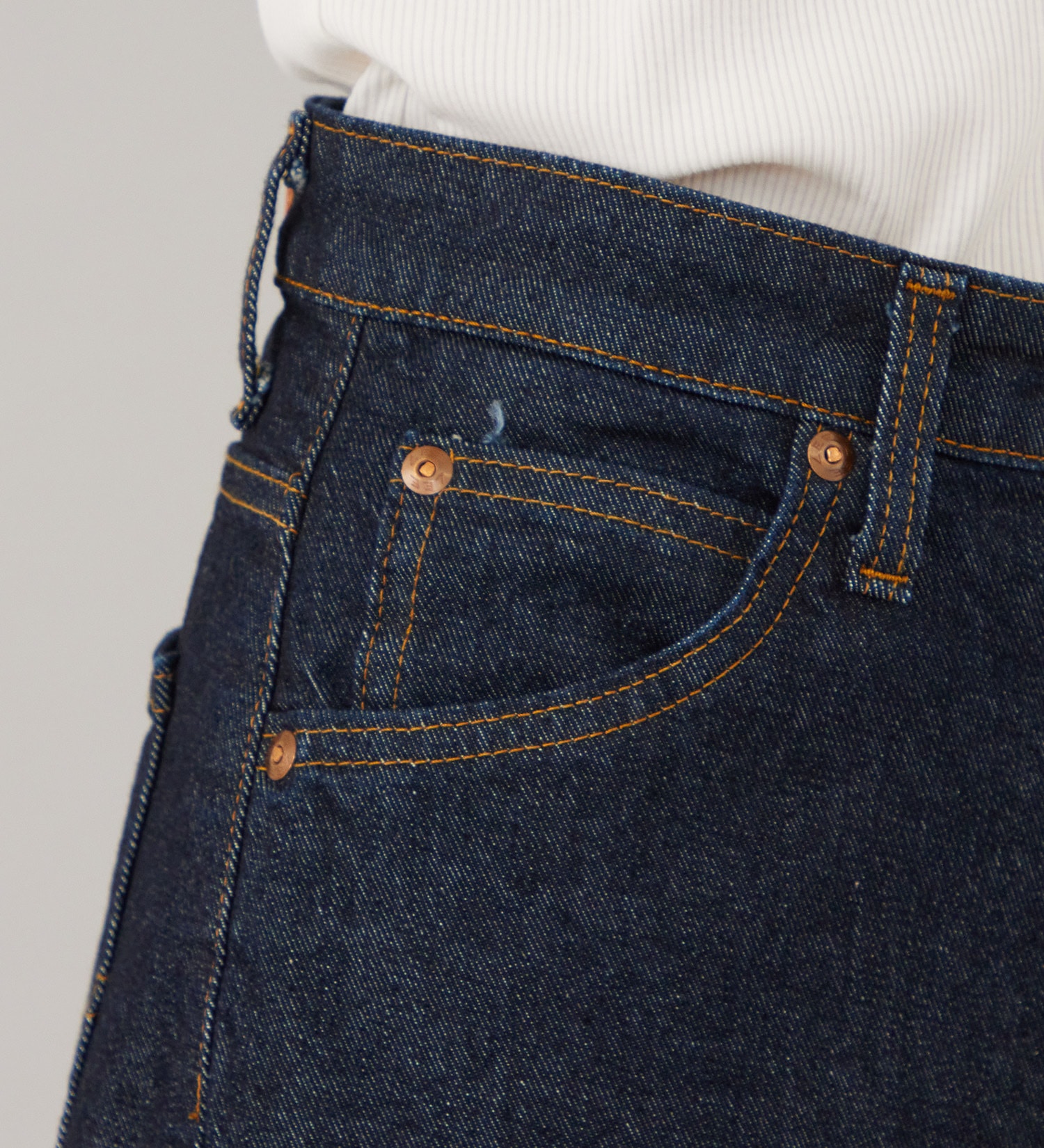 Lee(リー)のSTANDARD WARDROBE LASTIC リラックスワイド【ストレッチデニム】|パンツ/デニム/ジーンズパンツ/レディース|インディゴブルー